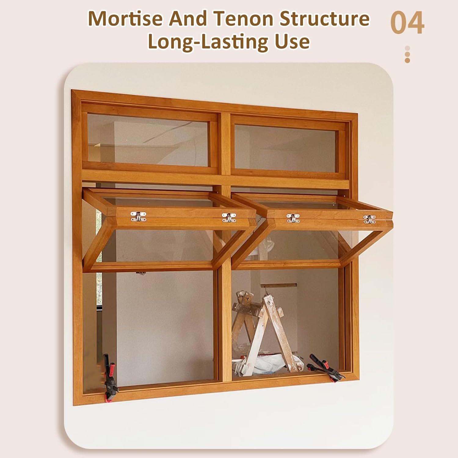 Vertical Folding Windows Food Truck Concession Window 5mm Reinforced Glass Folding Windows for Kitchen Laundry(39.37x51.18in)