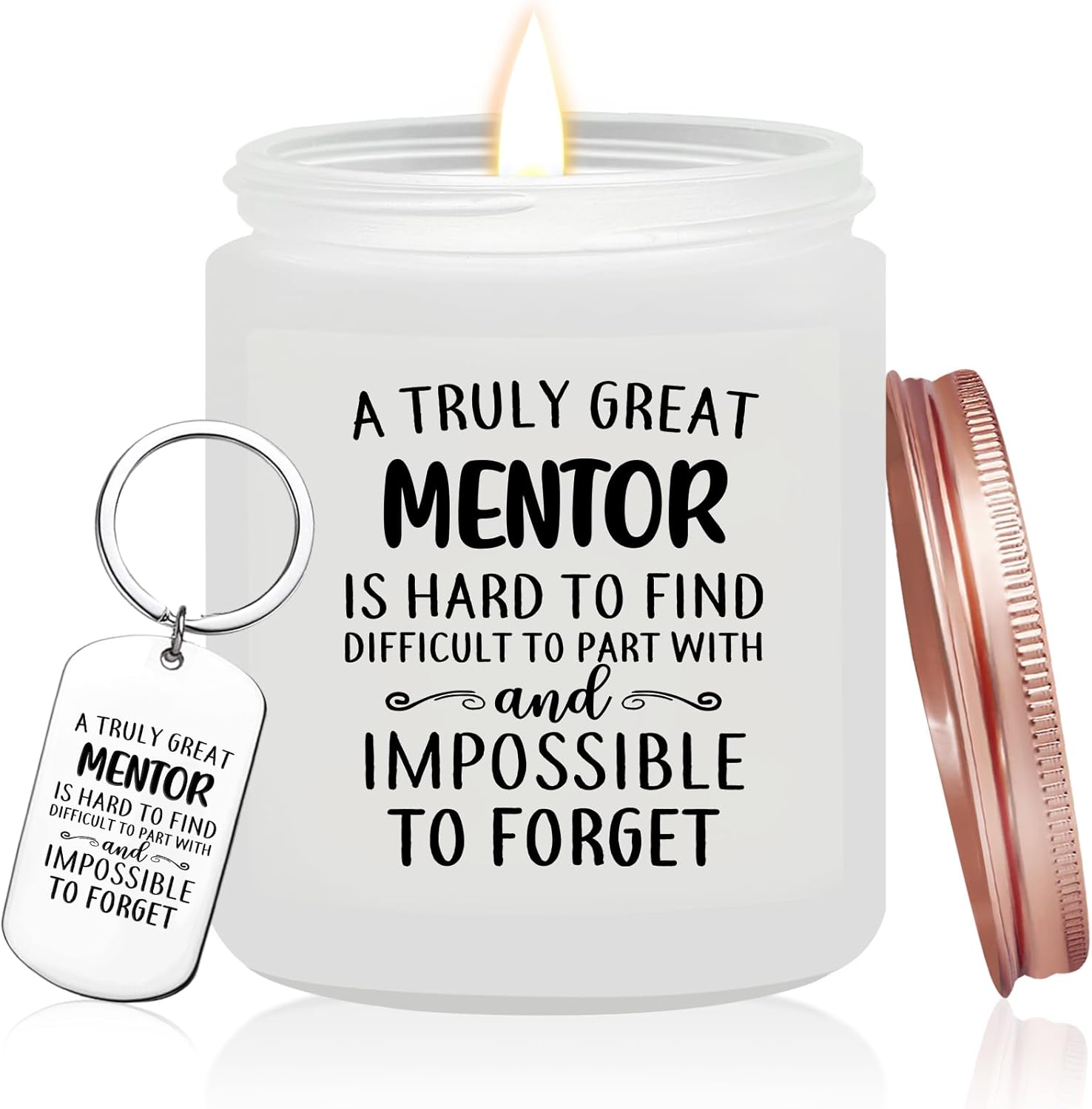Amazon.com: KOYFOYO Mentor Teacher Gifts - A Truly Great Mentor Candle ...