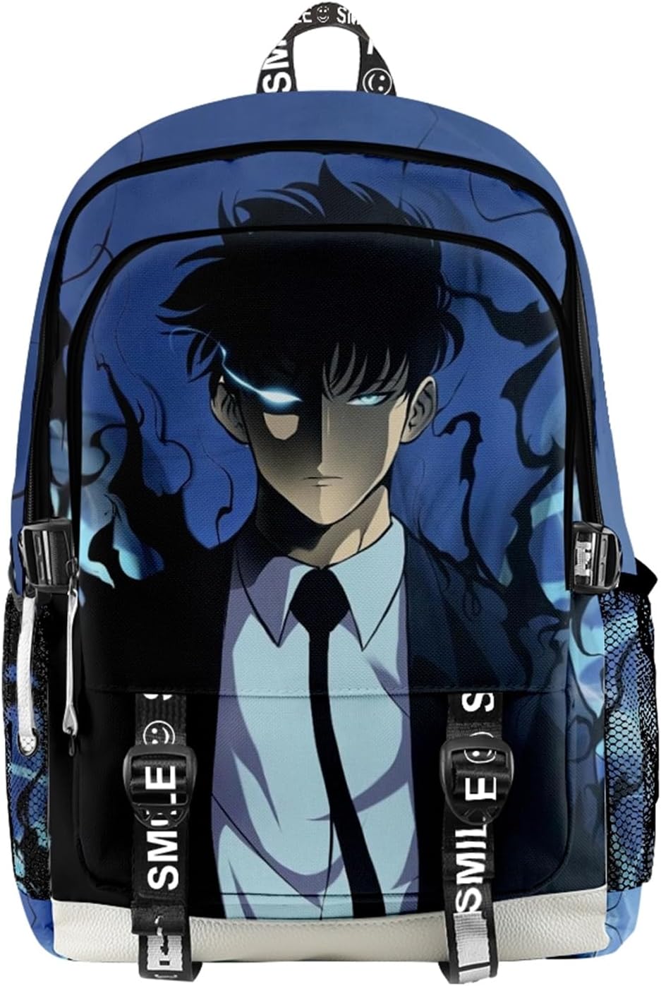 ISaikoy Anime Solo Leveling Backpack School Bag Bookbag Daypack 3D Printing Bag 10