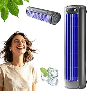 Climatiseur Mural sans Évacuation – Climatiseur Portable avec Minuterie 8H, Système de Climatisation Réversible Froid et C…