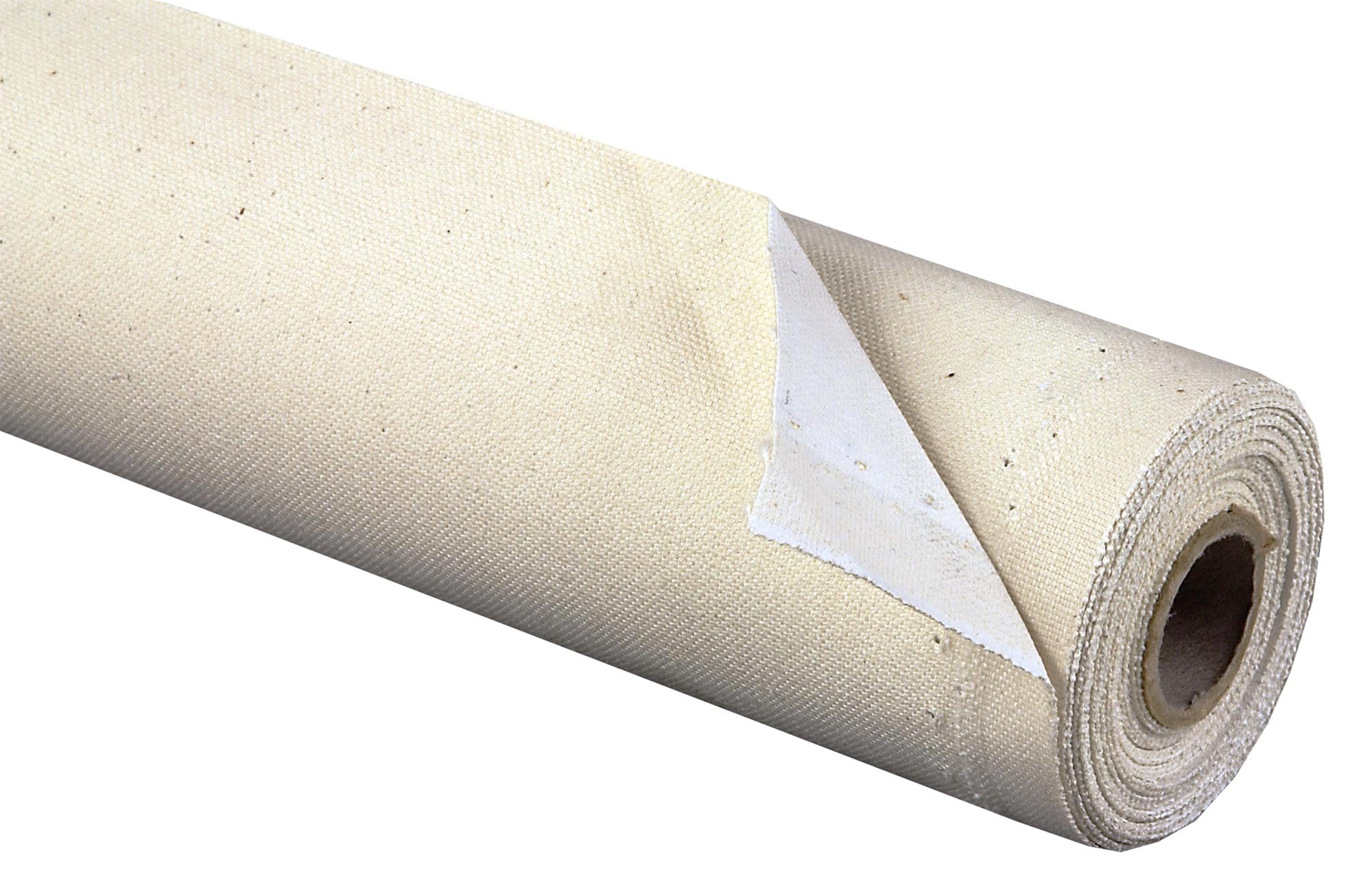 Creative Mark Spectrum Universal Unstretched Cotton Canvas Roll - 62" x 6 Yards 8 oz Super Smooth Portrait (11.8 oz Primed) Triple Primed, Rich White Acid-Free Acrylic Priming, Canvas for Painting