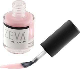 ZEVA Nail Guard - Professional 7 Free Vegan Finger & Toe Nail Strengthening Polish - No Chip Clear Matte Coat - Nail Hardener for Natural Fingernail & Toenail Growth for Men & Women