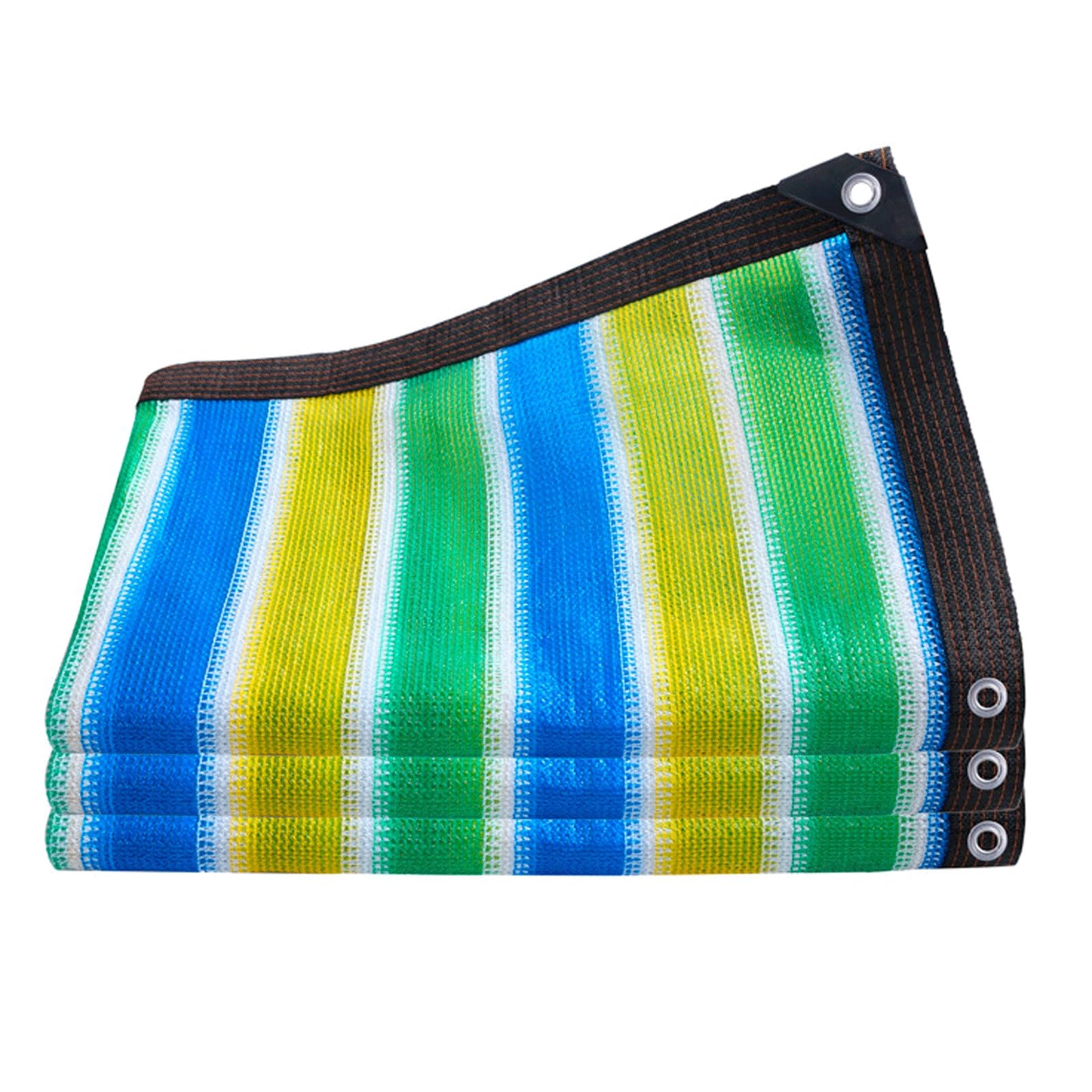 Malla sombra exterior HDPE 80% con ojales para toldos de patio en color B 1x2m