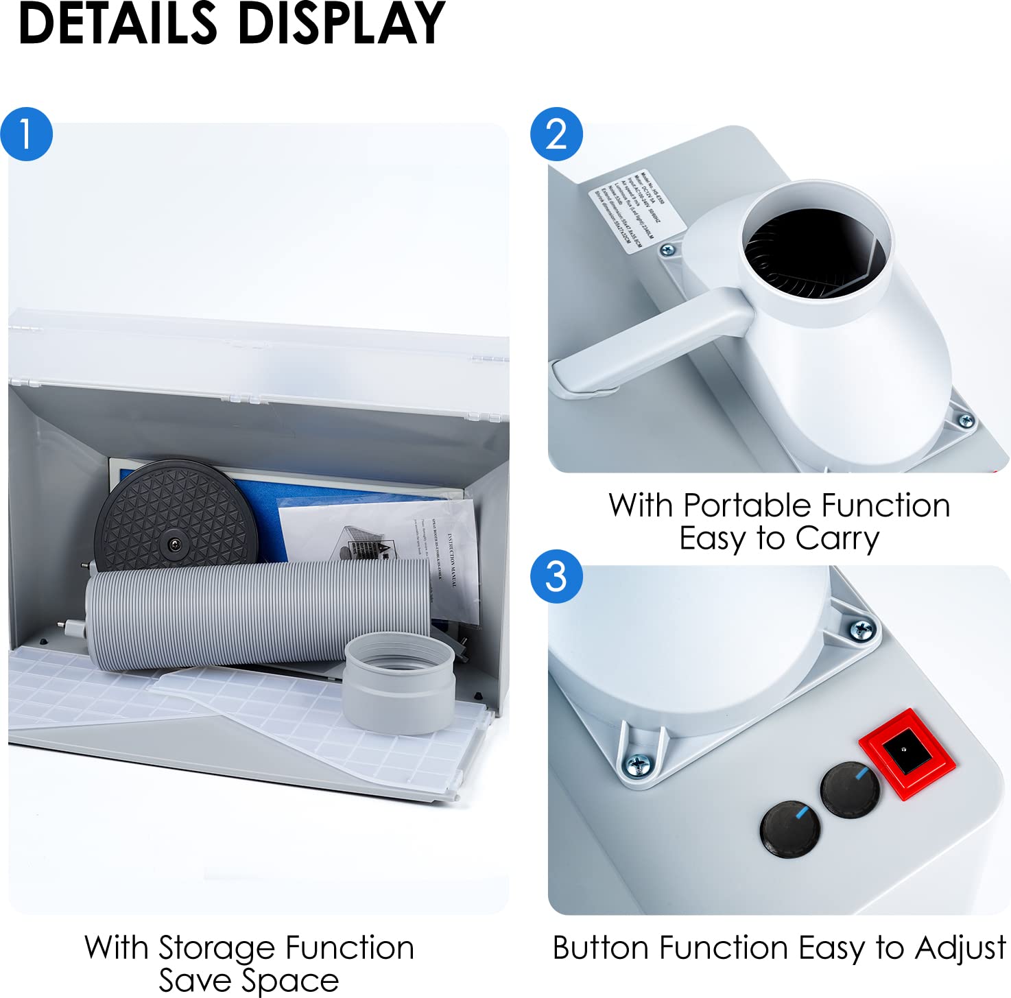 Cabina di verniciatura per modellismo - Kit di verniciatura ad aerografo portatile con luci LED da 12 W per hobbisti, artigiani, artisti di torte e magliette - Cabina di verniciatura ad aerografo pr