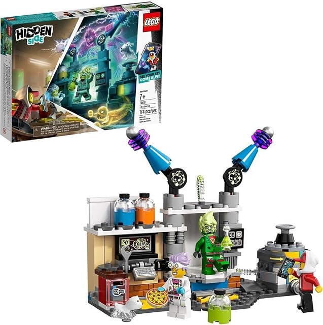 LEGO - Hidden Side Laboratorio de Fantasmas de J. B. Juguete de construcción Interactivo con realidad…