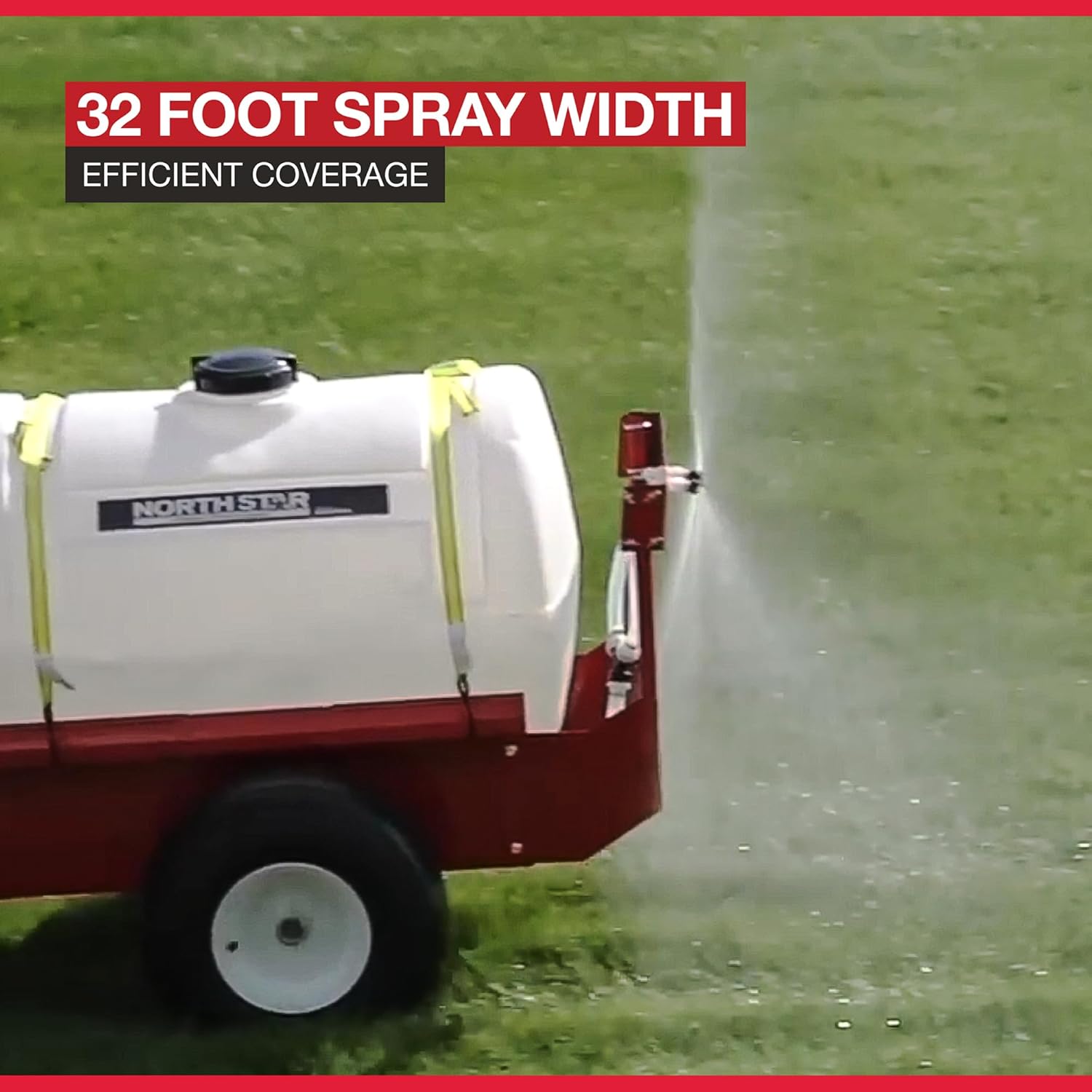 NorthStar Tow-Behind Trailer Sprayer, 55-Gallon, 7 GPM, 160cc Honda GX160 Engine, Model# 2827272
