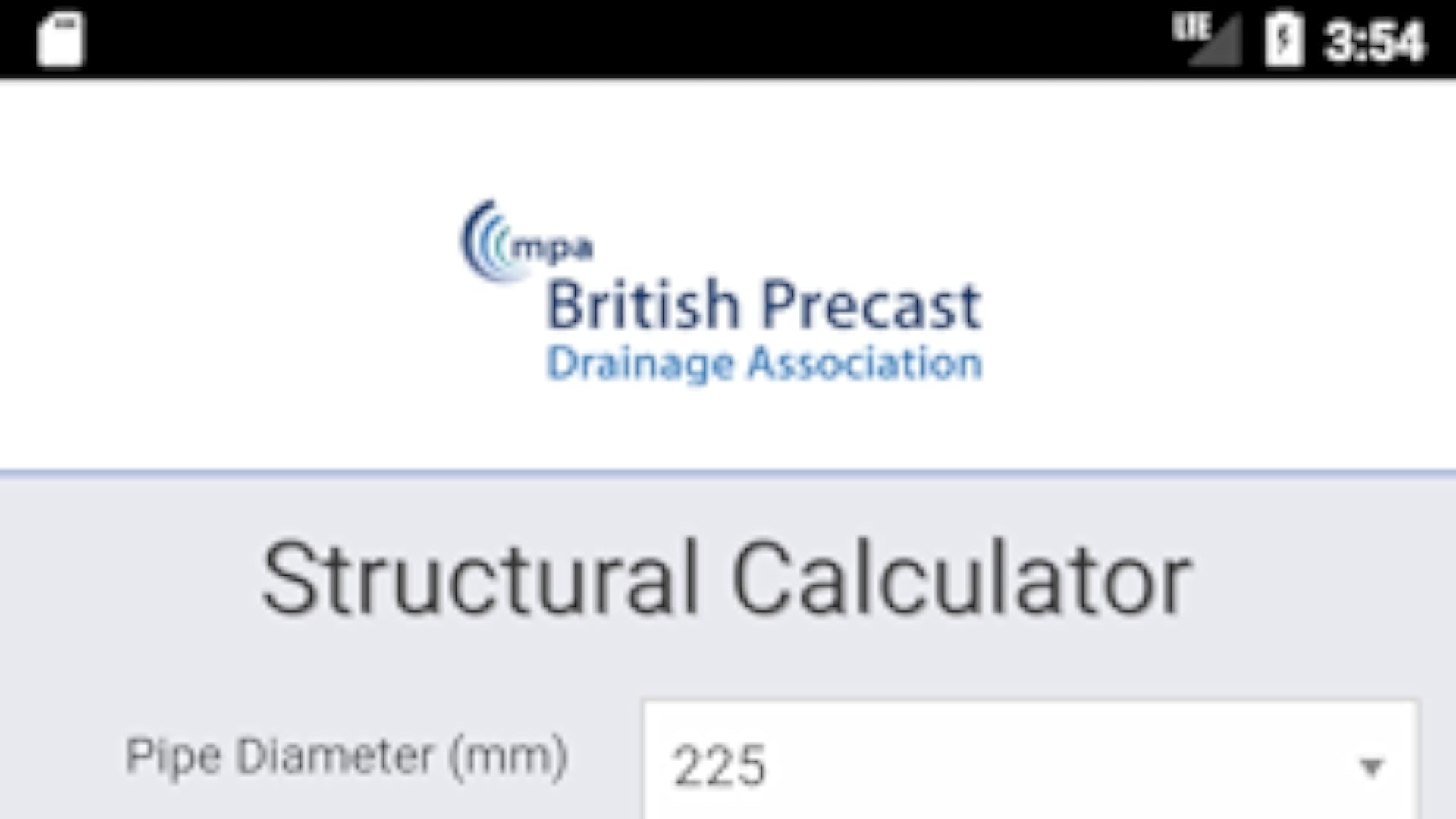 Concrete Pipe Calculator App on the Amazon Appstore
