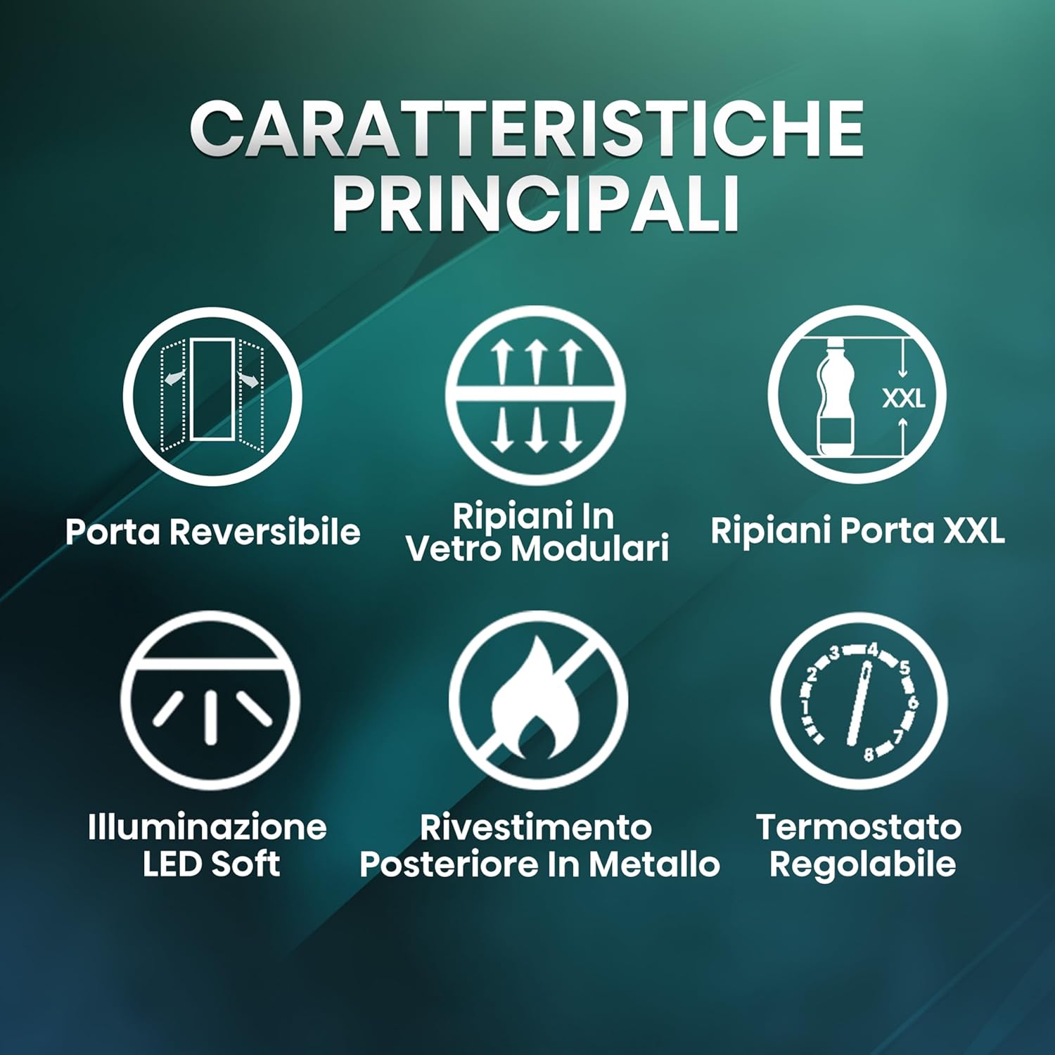 Frigorifero Hisense MTM55205SE Doppia Porta a Libera Installazione Modello 2022, 206 L, Argento, 143.4 x 54.2 x 55 cm 3