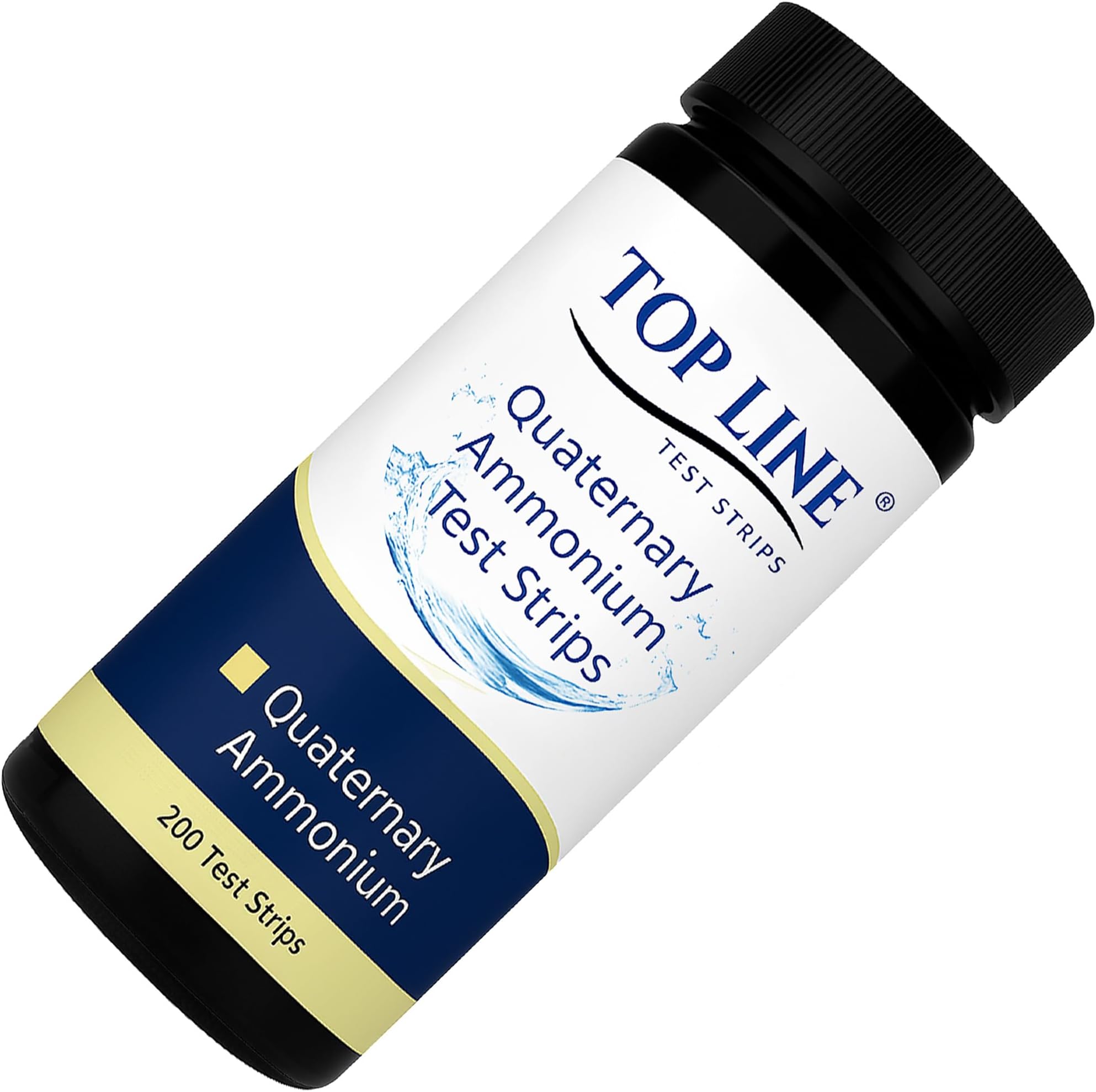 200 Quaternary Sanitizer Test Strips Food Service 0-500 ppm (QAC) - Quaternary Test Strip - Multi Quat Testing Strips for Food Service - Quat Sanitizer