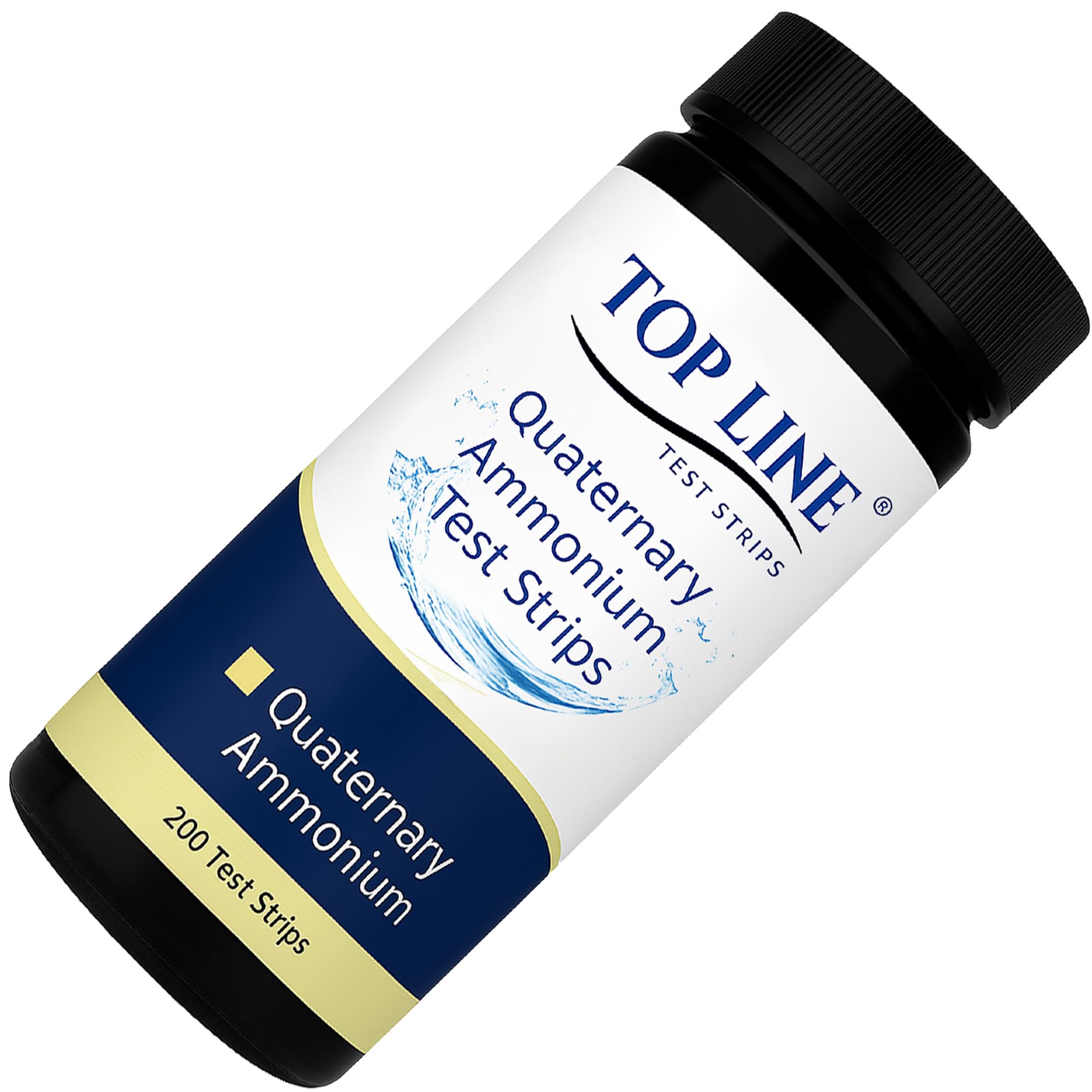 200 Quaternary Sanitizer Test Strips Food Service 0-500 ppm (QAC) - Quaternary Test Strip - Multi Quat Testing Strips for Food Service - Quat Sanitizer