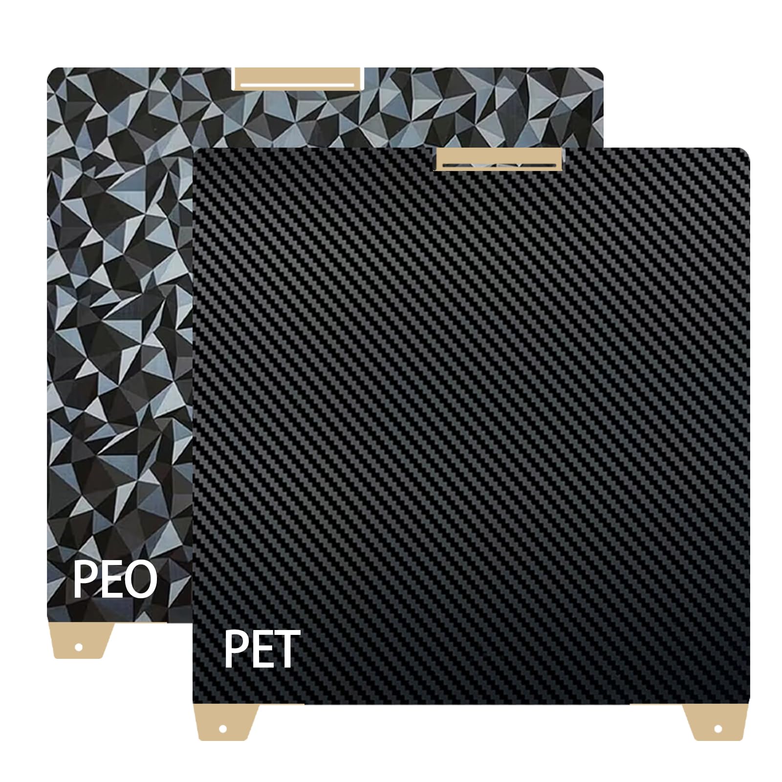 Pour plaque de construction Creality K2 Plus, 370 x 370 mm, lit imprimé PEO-PET texturé, magnétique, flexible et lisse, acier à ressort amovible, imprimante 3D