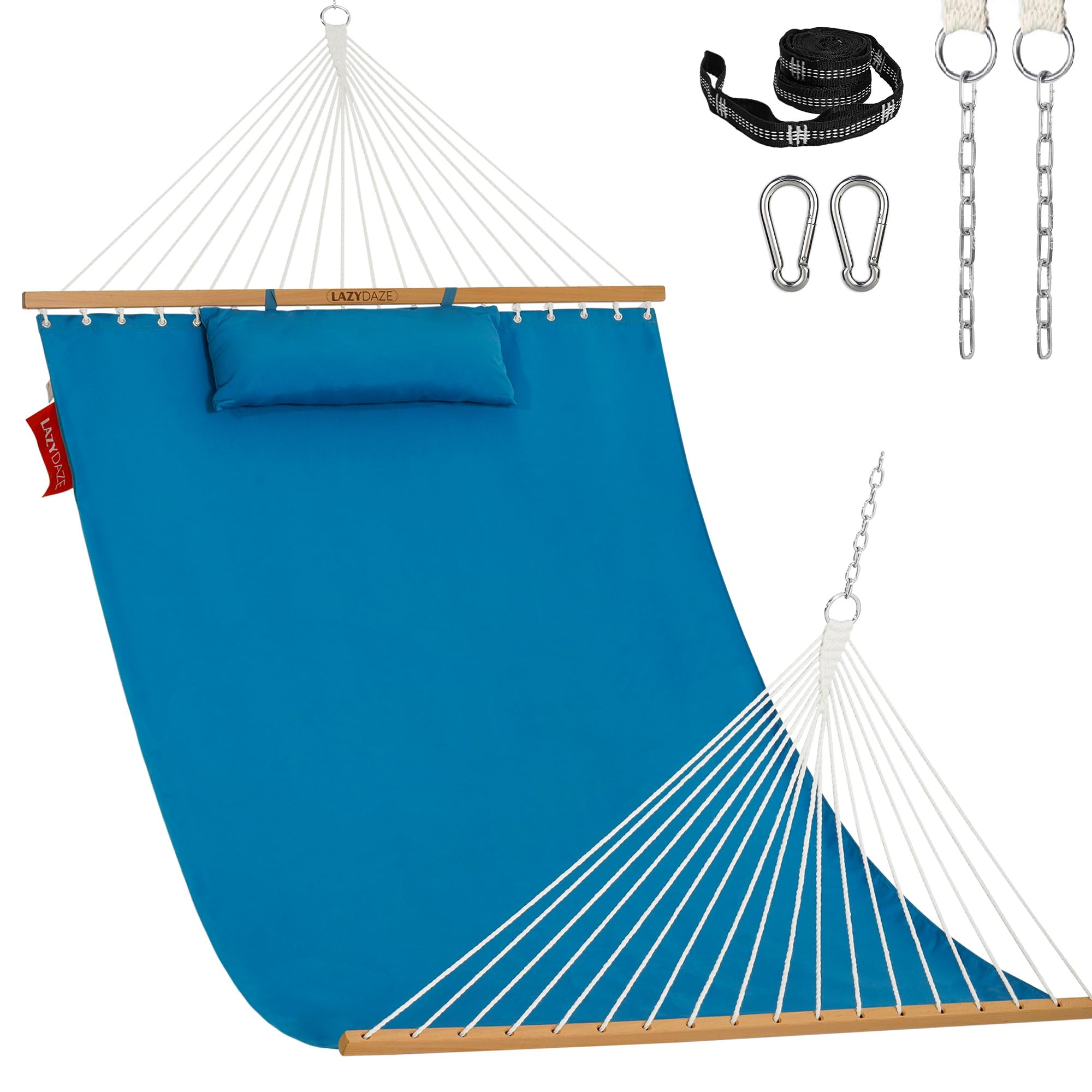 Lazy Daze 12 Foot Sunbrella Double Hammock