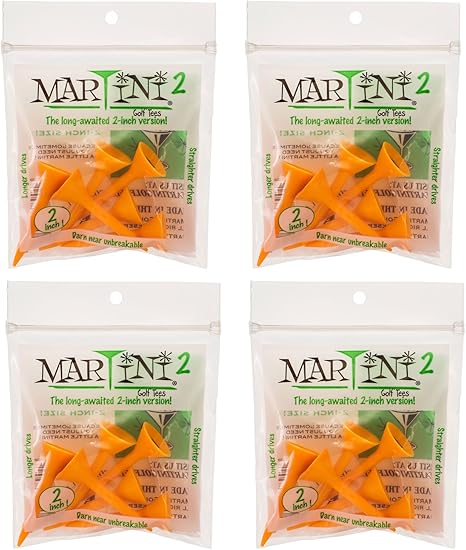 Review Martini Golf Tees 2″ 4 Packs of Orange – 24 Tees Total – Virtually Unbreakable Review Martini Golf Tees 2″ 4 Packs of Orange – 24 Tees Total – Virtually Unbreakable