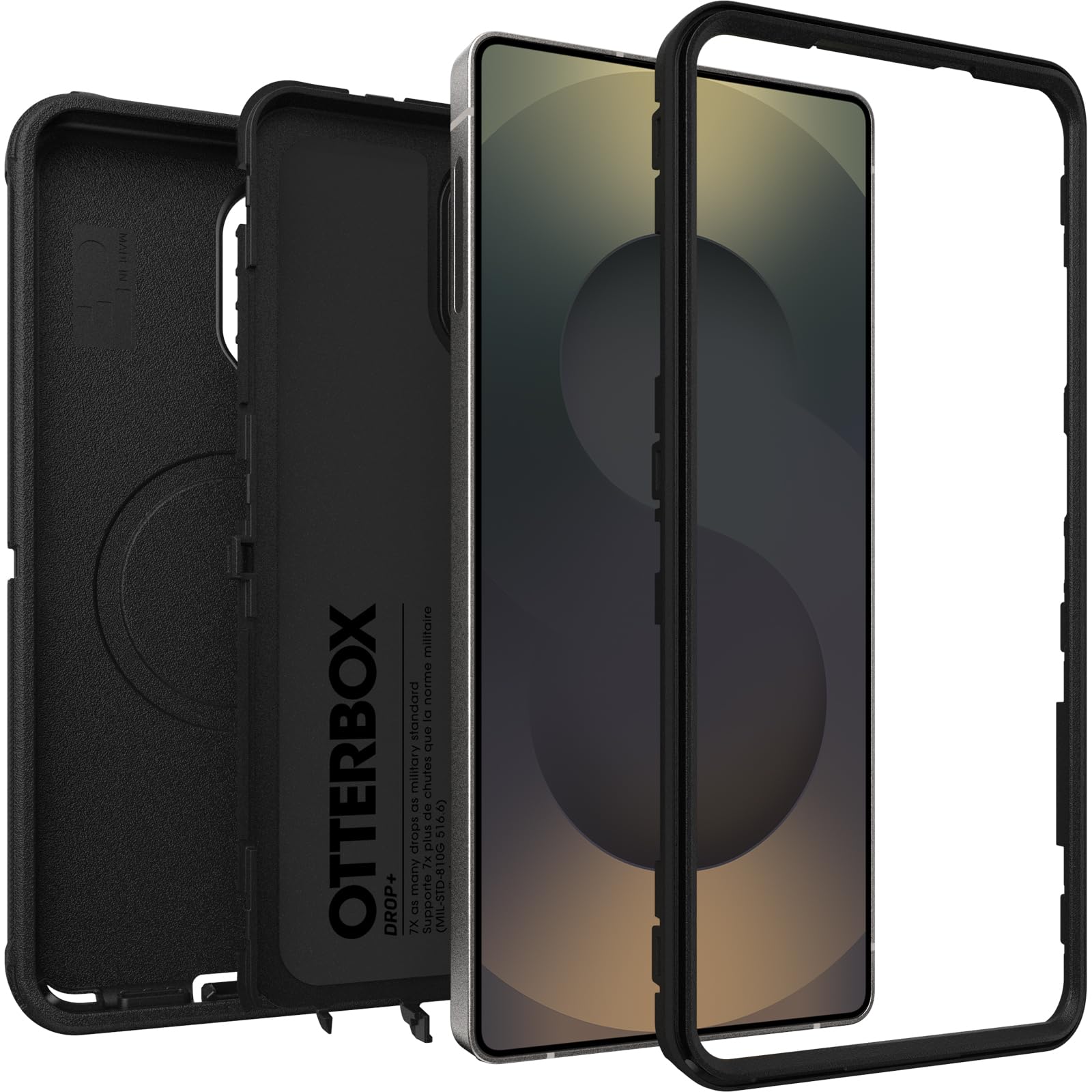 Otterbox Funda Defender Series Pro con imanes para Samsung Galaxy S26 Ultra, a Prueba de Golpes, a Prueba de caídas, ultrarresistente, Testada 7X con estándares Militares anticaídas, Negro