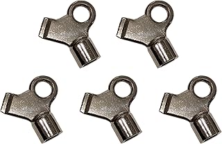 Generic Radiator Bleeding Air Valve Key Radiator Bleed Keys Set of 5, Metallic