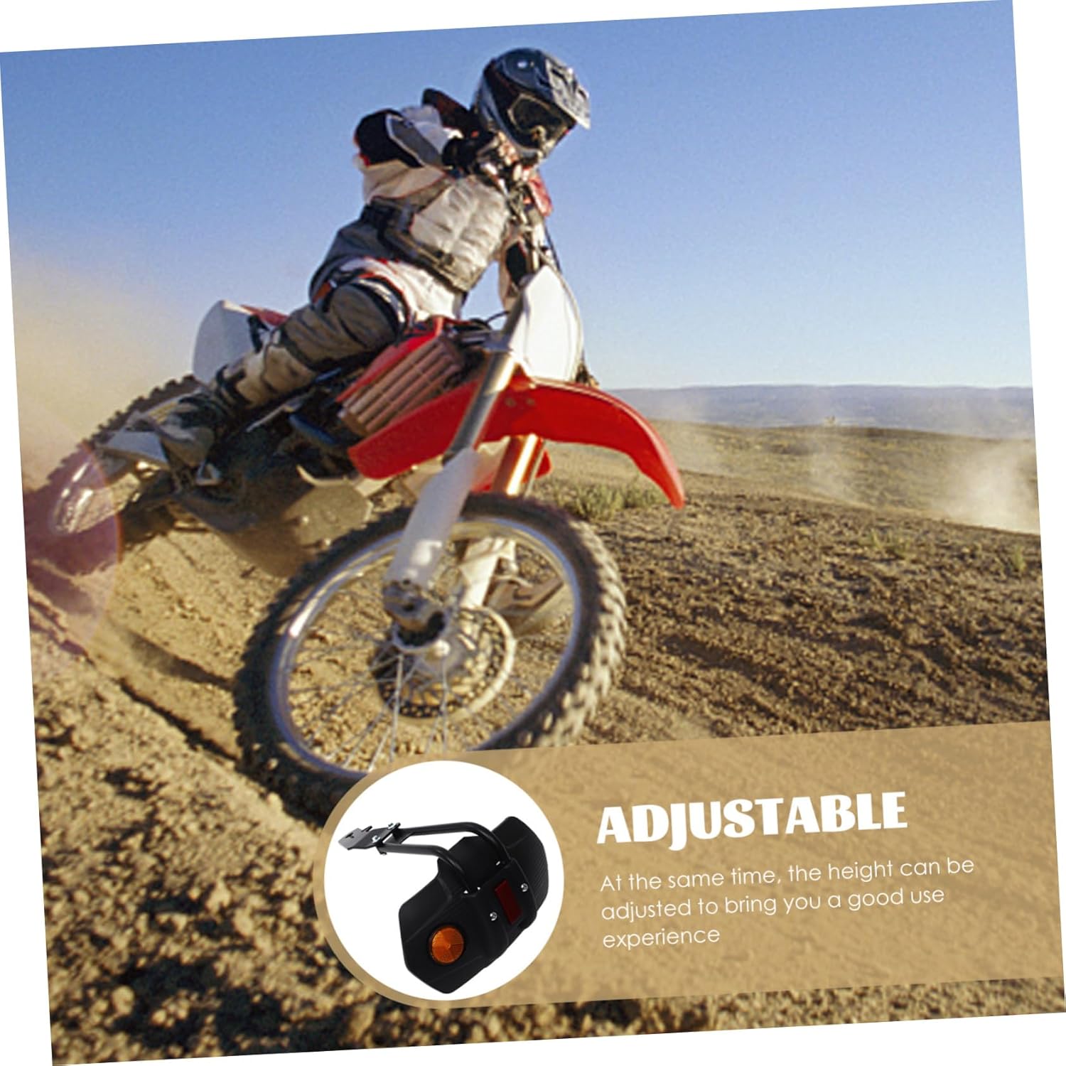 Motorcycle Rear Mudguard Motorbike Mud Guard Plastic Mudguard Reflective Strips Random Style