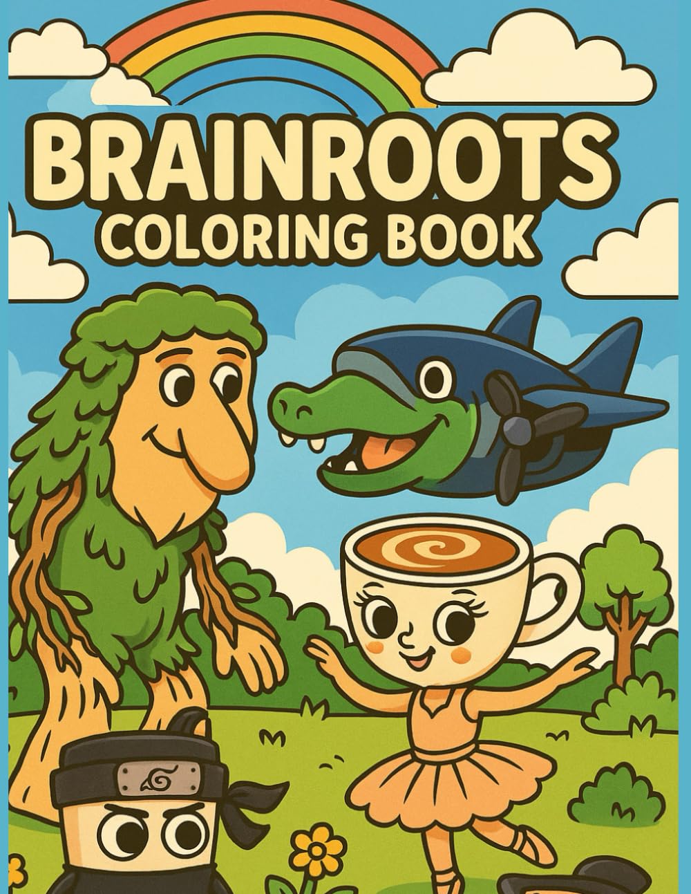 Brainroots – A Fun and Creative Coloring Book for Kids!