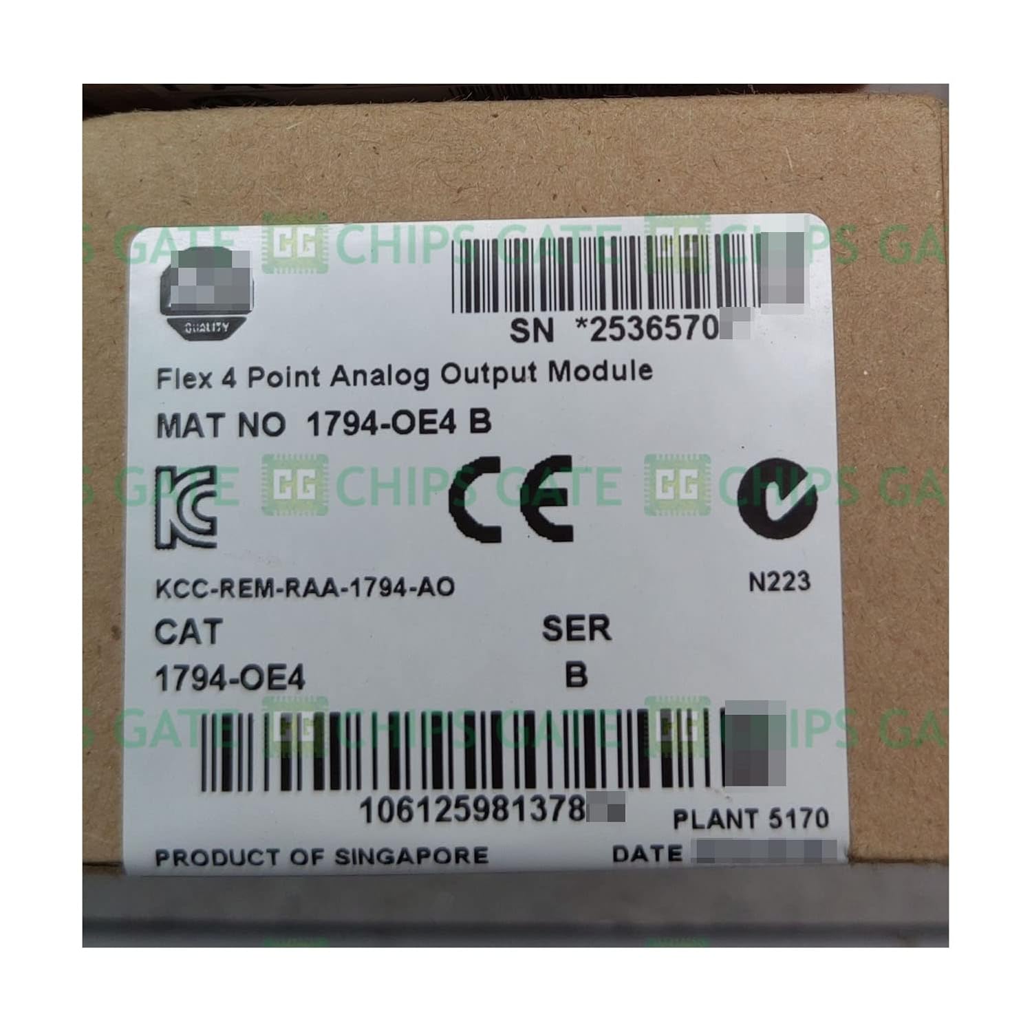 New 1794-OE4 4 Point Analog Output Module New Factory Sealed