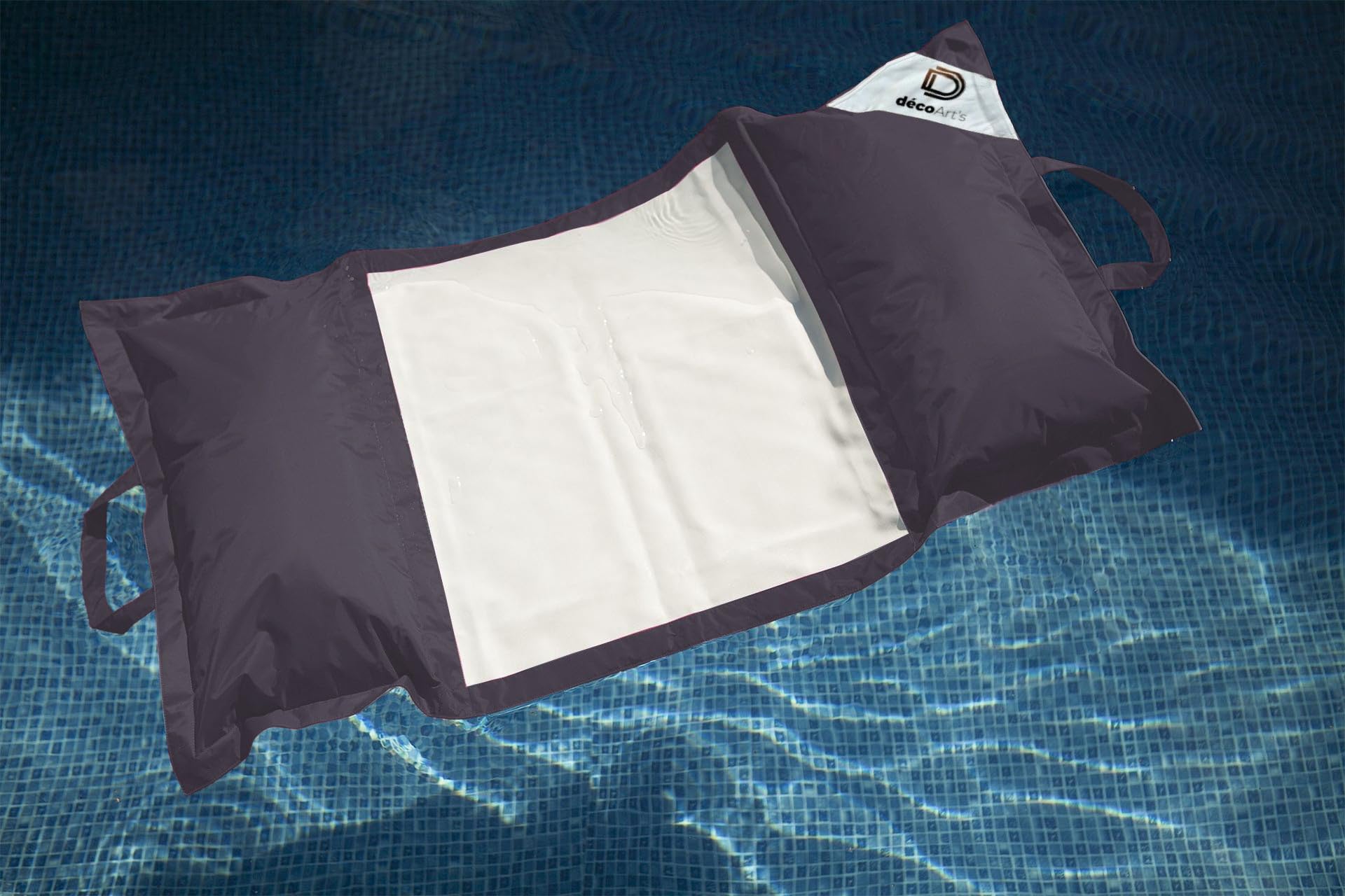Hamac Flottant Matelas Piscine 170x90cm - Confort Ergonomique Résistant UV & Eau