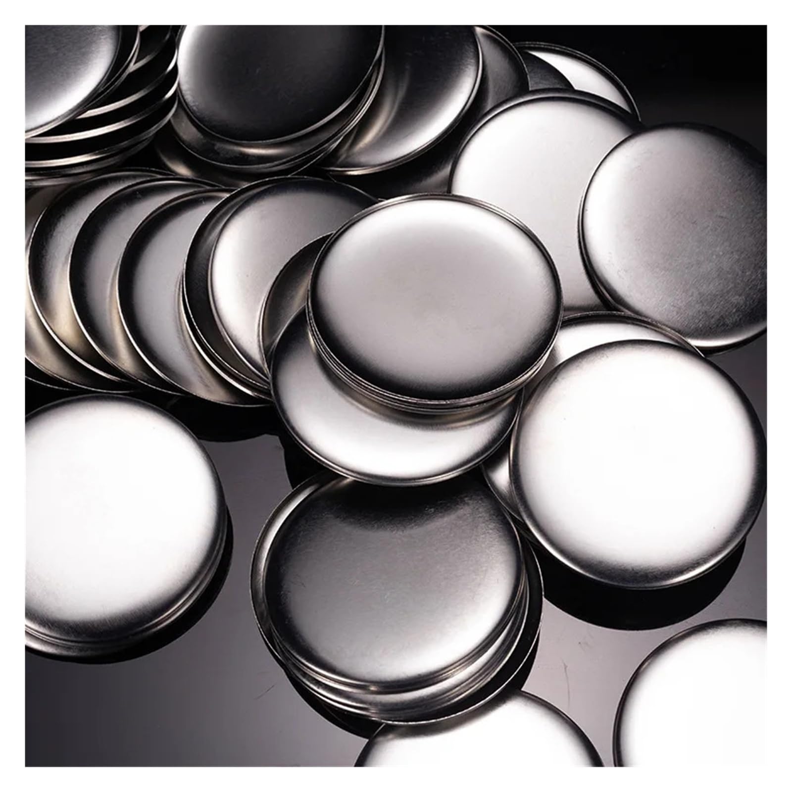58mm DIY Przypinki do guzików Puste Przypinki Materiałowe Do Spersonalizowanego Rzemiosła 100 SZT Produkcja DIY