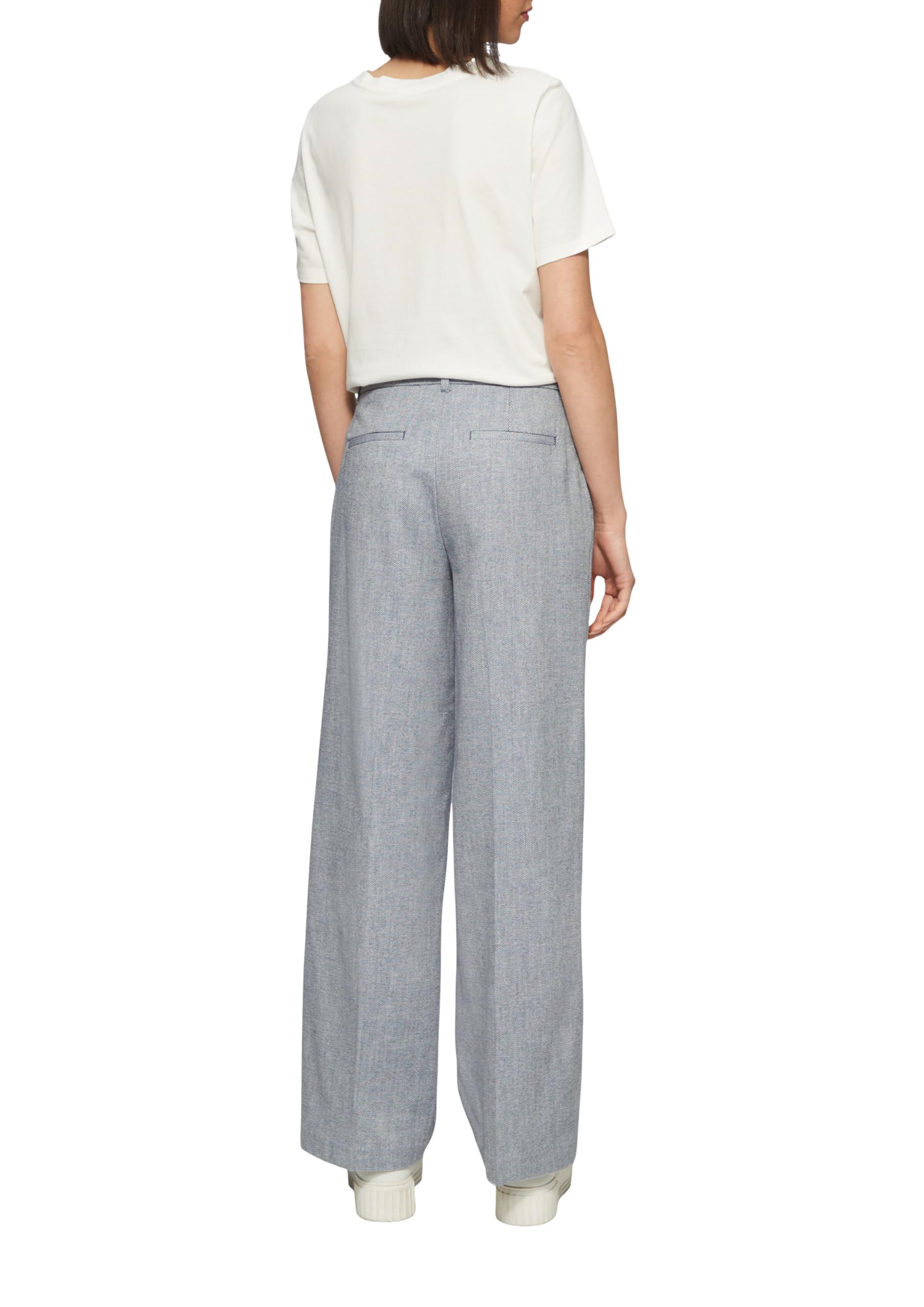 Pantalon jambe large s.Oliver 2160998 finitions soignées