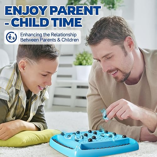 Miniatura 4 de Juego de imán, juegos magnéticos de ajedrez, juegos de mesa para niños de 6 a 8 a 12 años, juegos de ajedrez magnéticos, juegos de mesa familiares