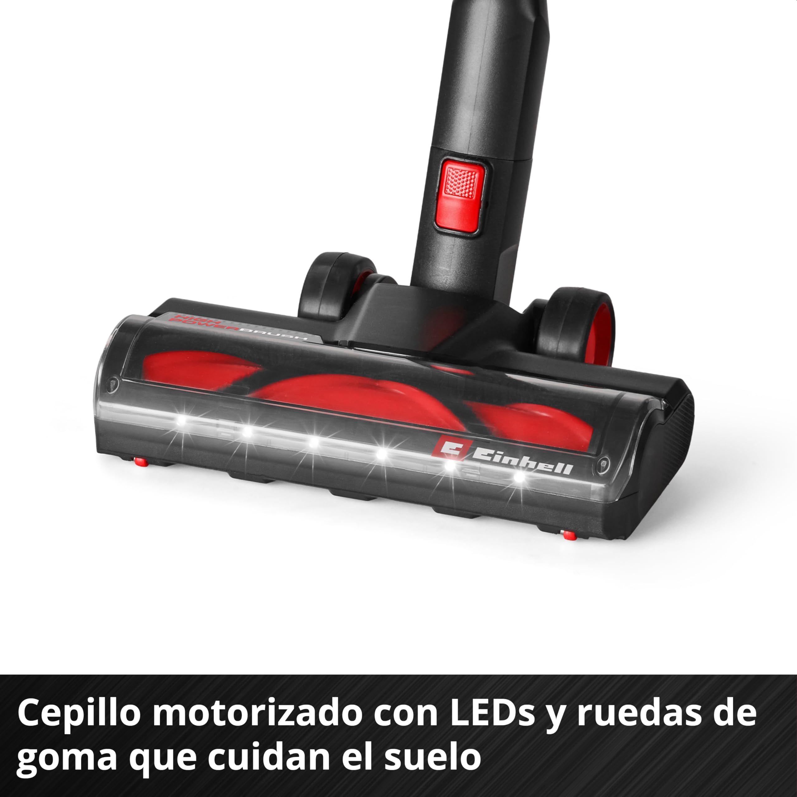 Einhell Aspirador de Mango con batería TE-SV 18/270 Li BL-Solo Power X-Change (18 V, Brushless, 270 mbar, sin Bolsa, 3 Modos de Potencia, Sistema de Filtro Triple, Incl. Accesorios, sin batería)