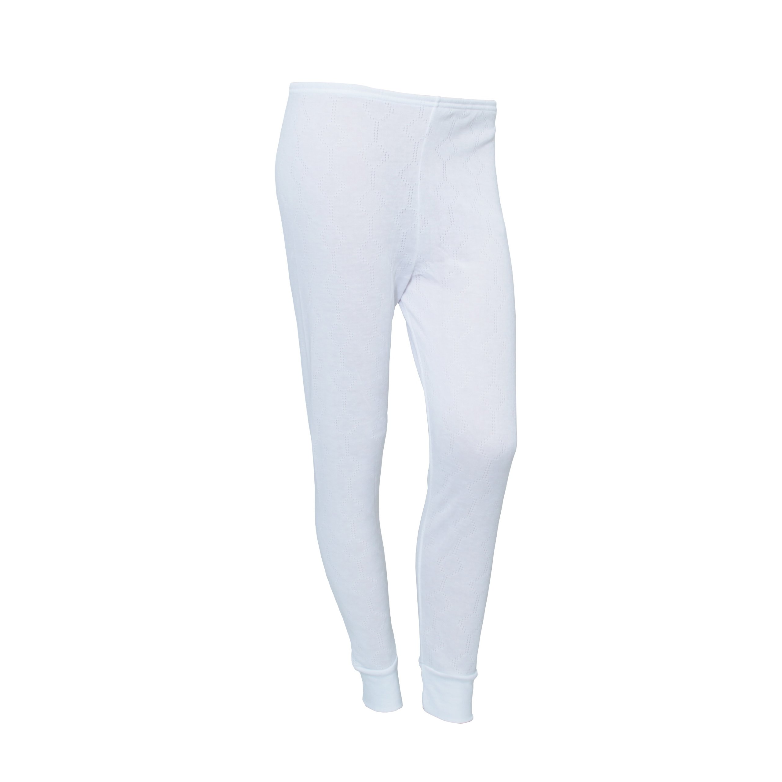 Floso Women's White Thermal Underwear Long Jane (Viscose Premium Range) In Size 10-12