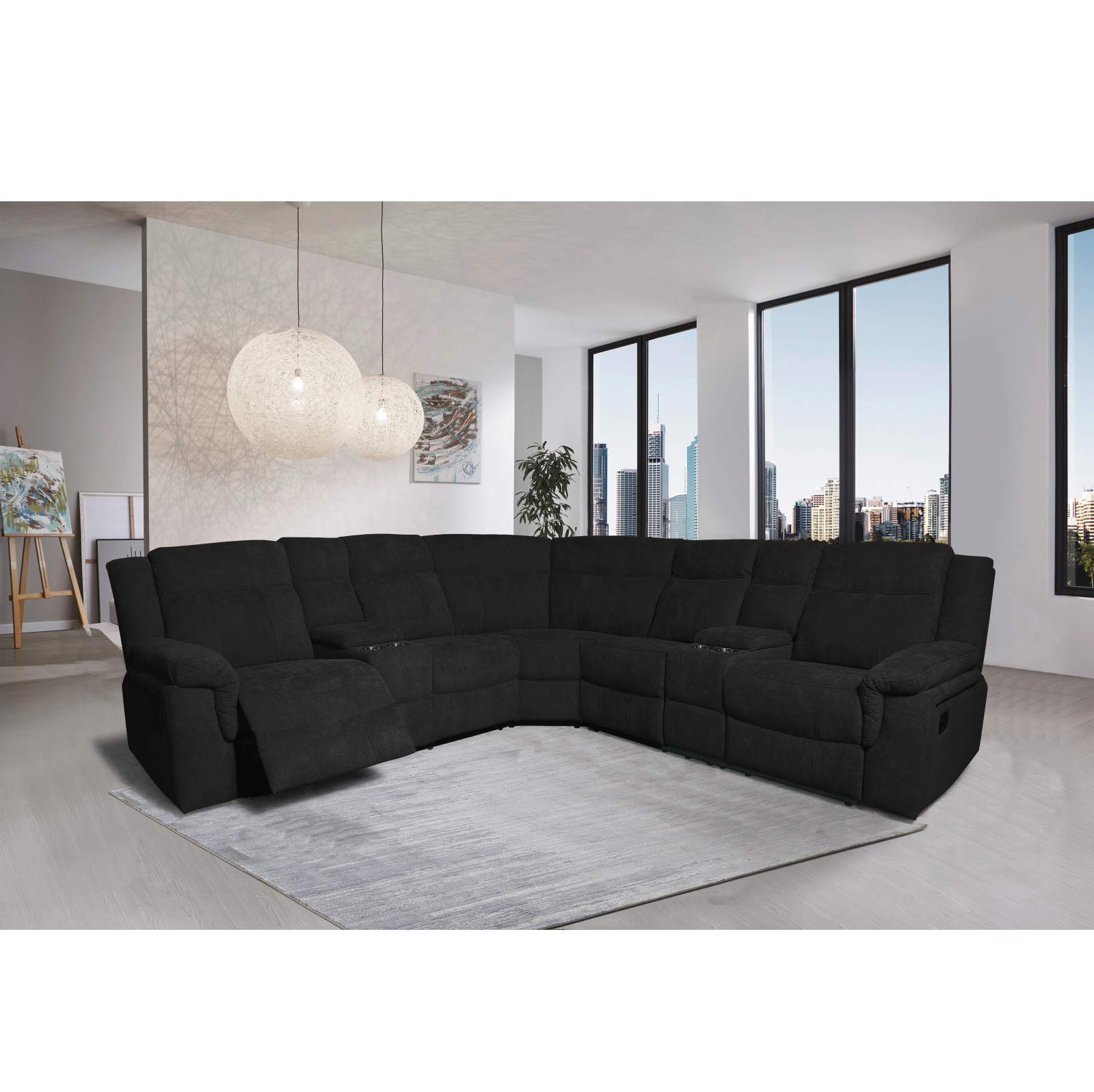 Buy Pannow Symmertrical Reclining Sectional Sofa Sectional Sofa Power