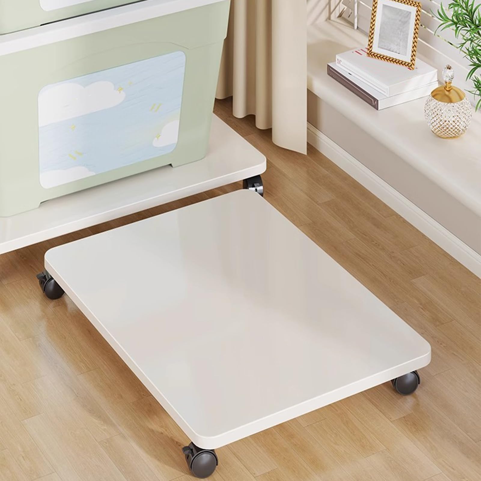 para Impresora Bajo Escritorio Estante Multiusos Con Capacidad De 35 Kg