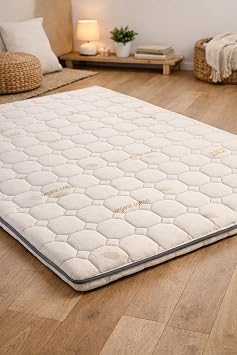 Artex Cotton  ilte 100x200 cm 5cm S nger Yatak Pedi Topper Katlanabilir