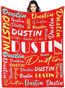 Personalized Blankets for Kids with Names Customized Blankets with Name for Adult Custom Blanket Gift for Birthday Christmas Valentines Day Gift