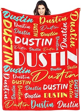 Personalized Blankets for Kids with Names Customized Blankets with Name for Adult Custom Blanket Gift for Birthday Christmas Valentines Day Gift