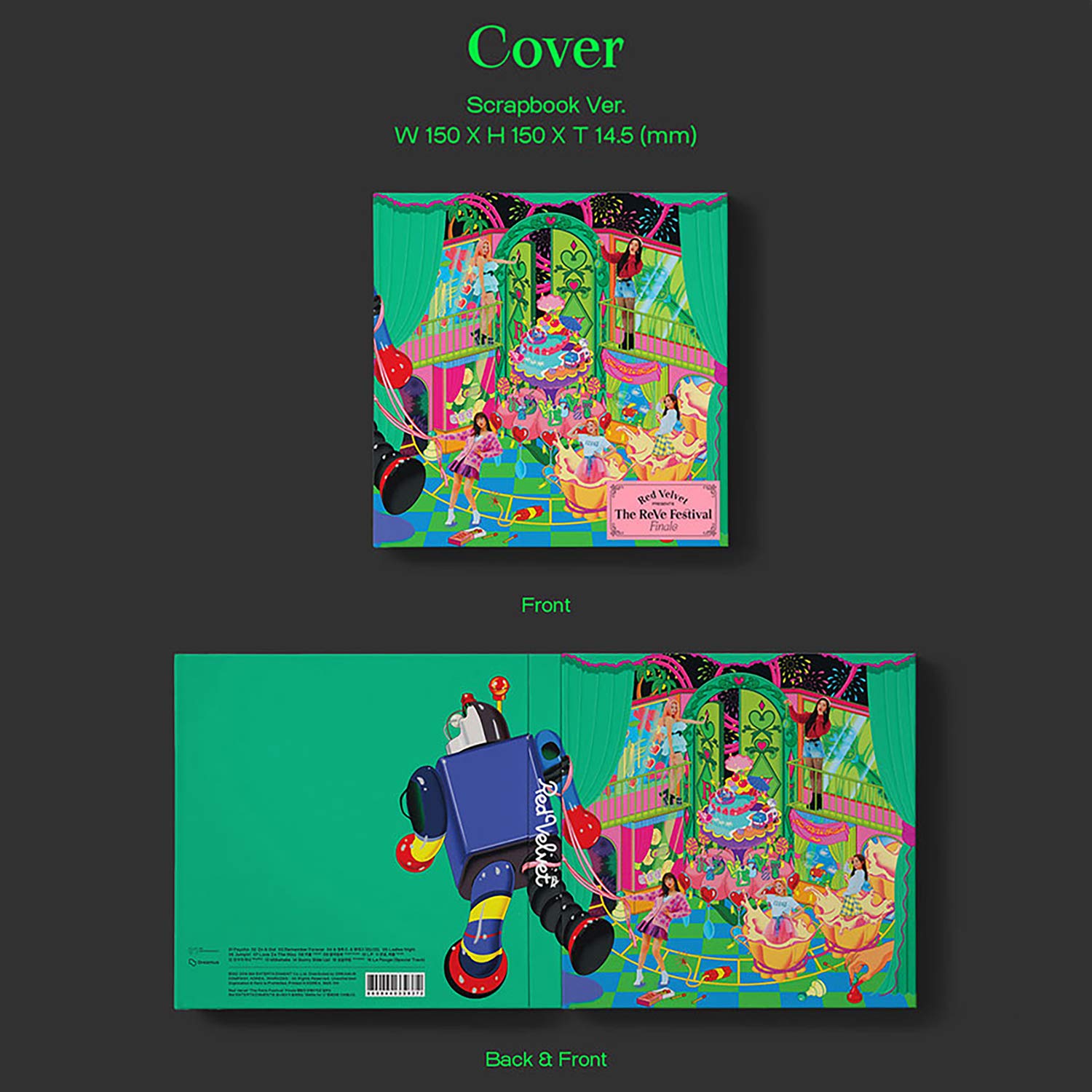 Red Velvet - Repackage Album [The ReVe Festival Finale] (Scrapbook