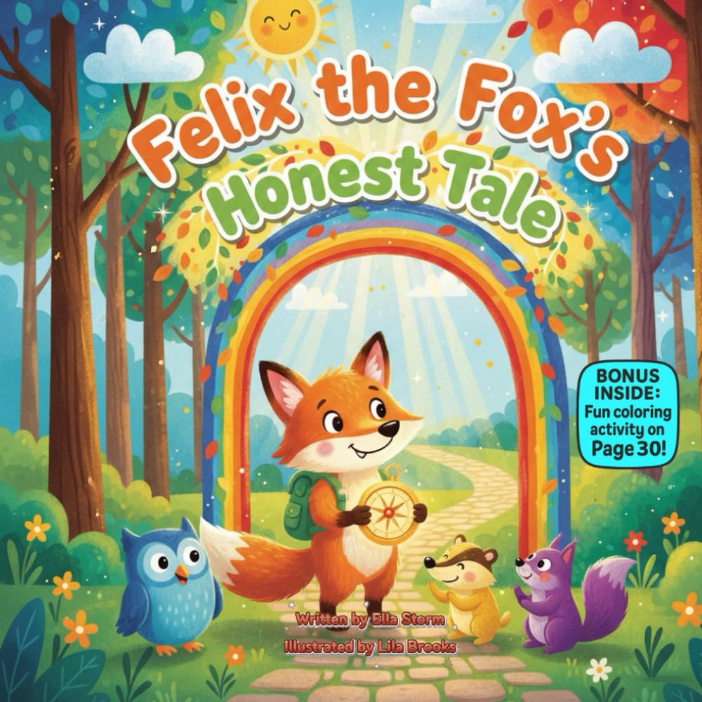 Felix the Fox’s Honest Tale: A Funny Rhyming Picture Book About Telling the Truth, Making Mistakes, and Doing the Right Thing