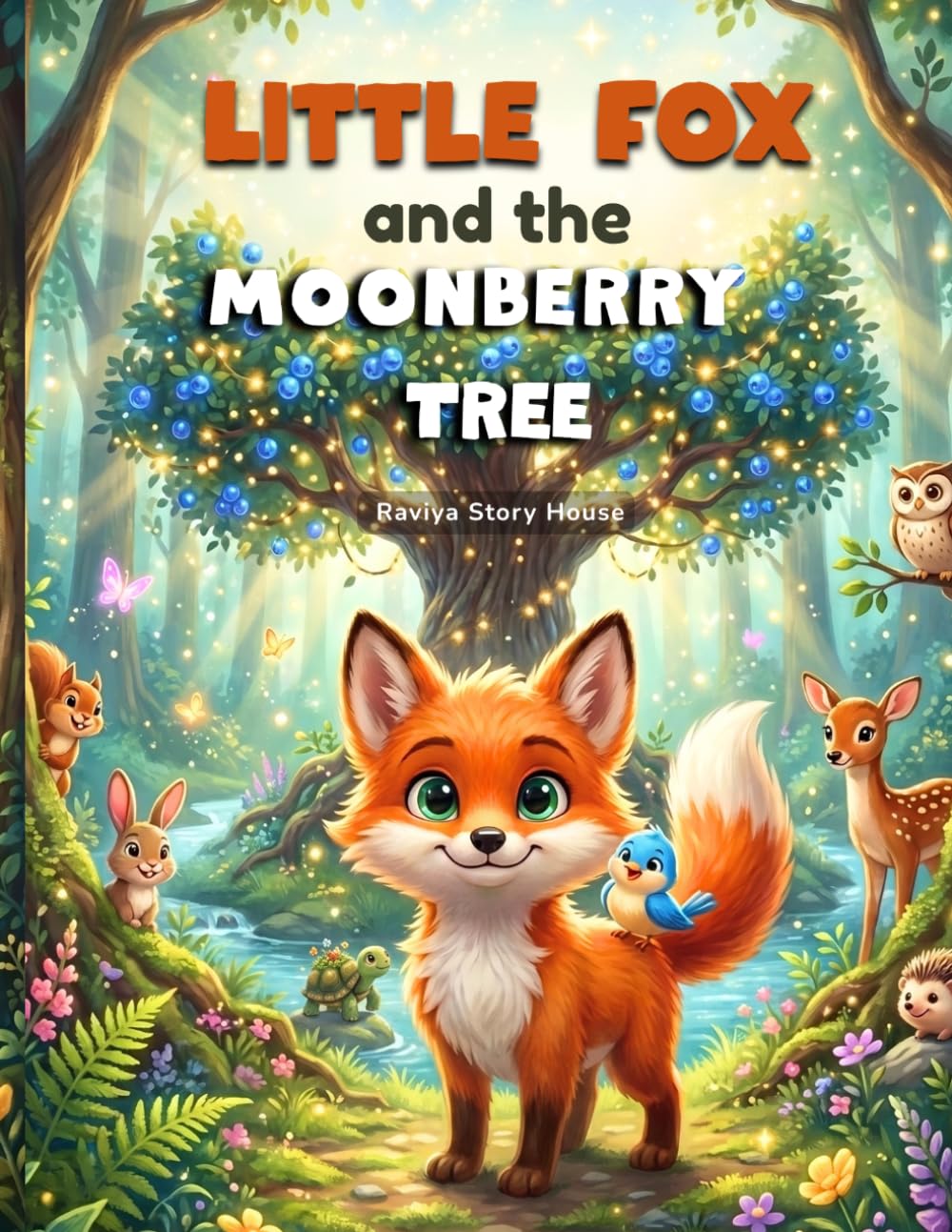Little Fox and the Moonberry Tree: A Beautifully Illustrated Bedtime Picture Book for Kids Ages 3–7 About Friendship, Kindness & Courage