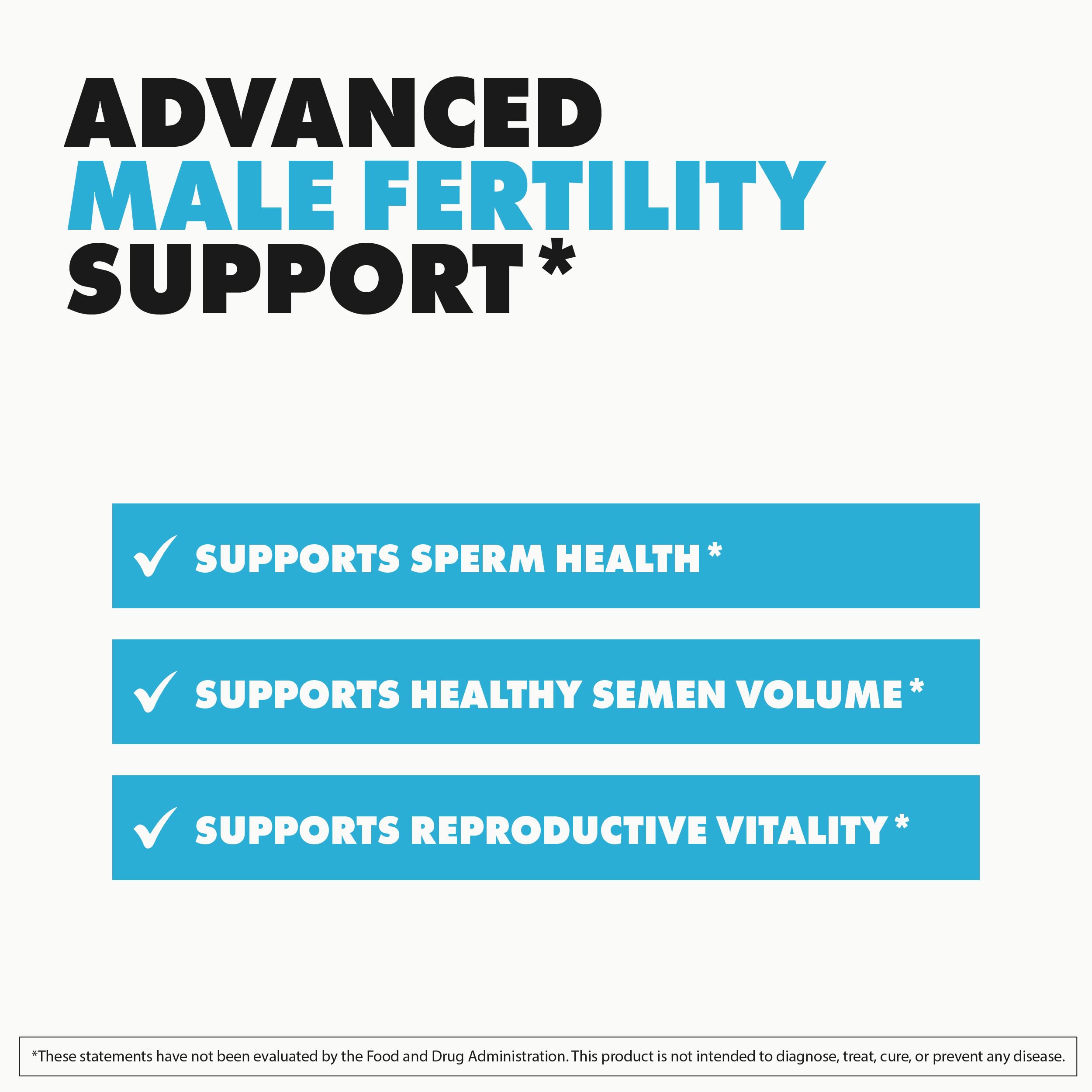 Conquer Semen Volume Booster & Male Fertility Supplements, 60 Ct — Amazon image 3