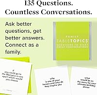 Vista 2 de Tabletopics Family: Preguntas para comenzar grandes conversaciones. (idioma español no garantizado).