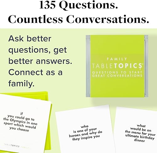 Miniatura 2 de Tabletopics Family: Preguntas para comenzar grandes conversaciones. (idioma español no garantizado).