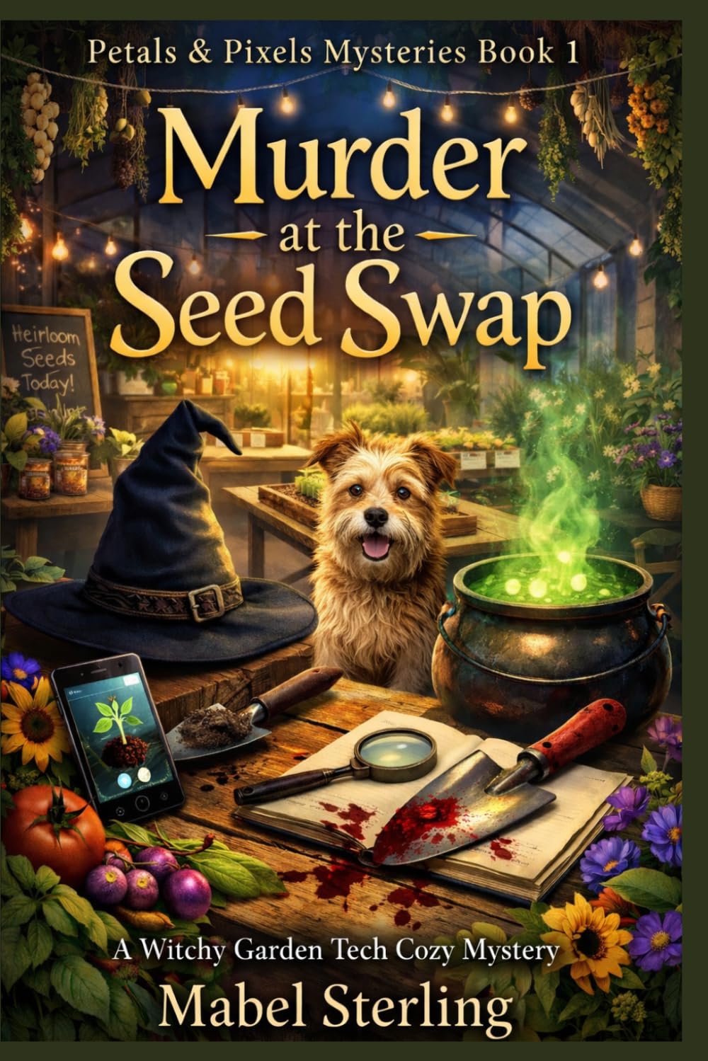 Murder at the Seed Swap: A Witchy Garden Tech Cozy Mystery (Petals & Pixels cozy Mysteries)
