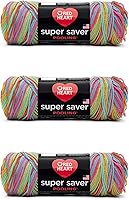 Vista 34 de Red Heart Hilo Super Saver, paquete de 3, Monet 3