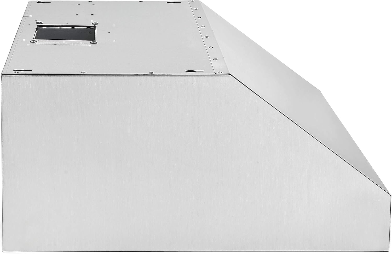Ancona AN0112-3004 Range Hood Top View with Duct Opening
