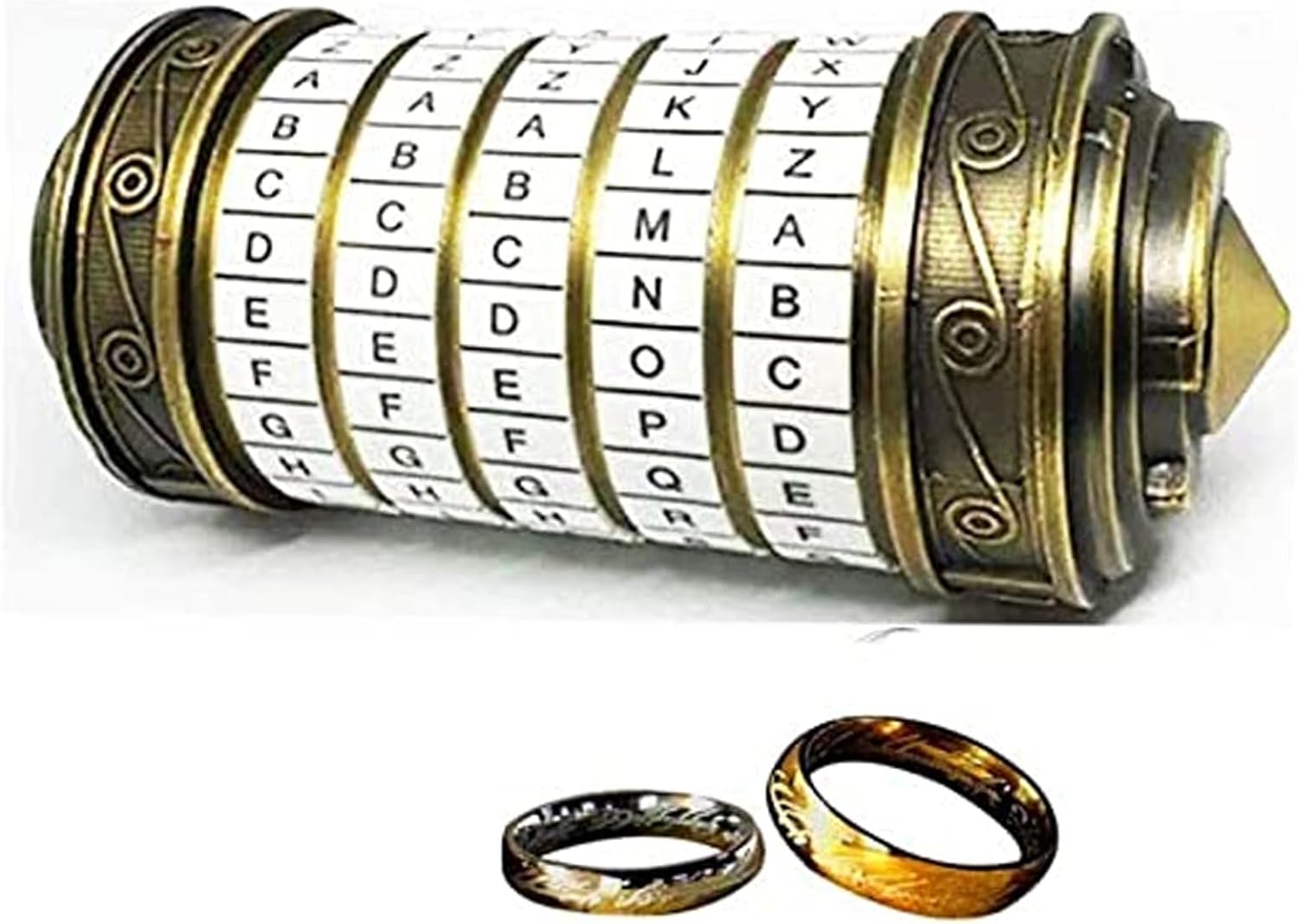 Amazon.com: WHRMQ The Mini Da Vinci Code Cryptex Lock,Revomaze,Toy ...