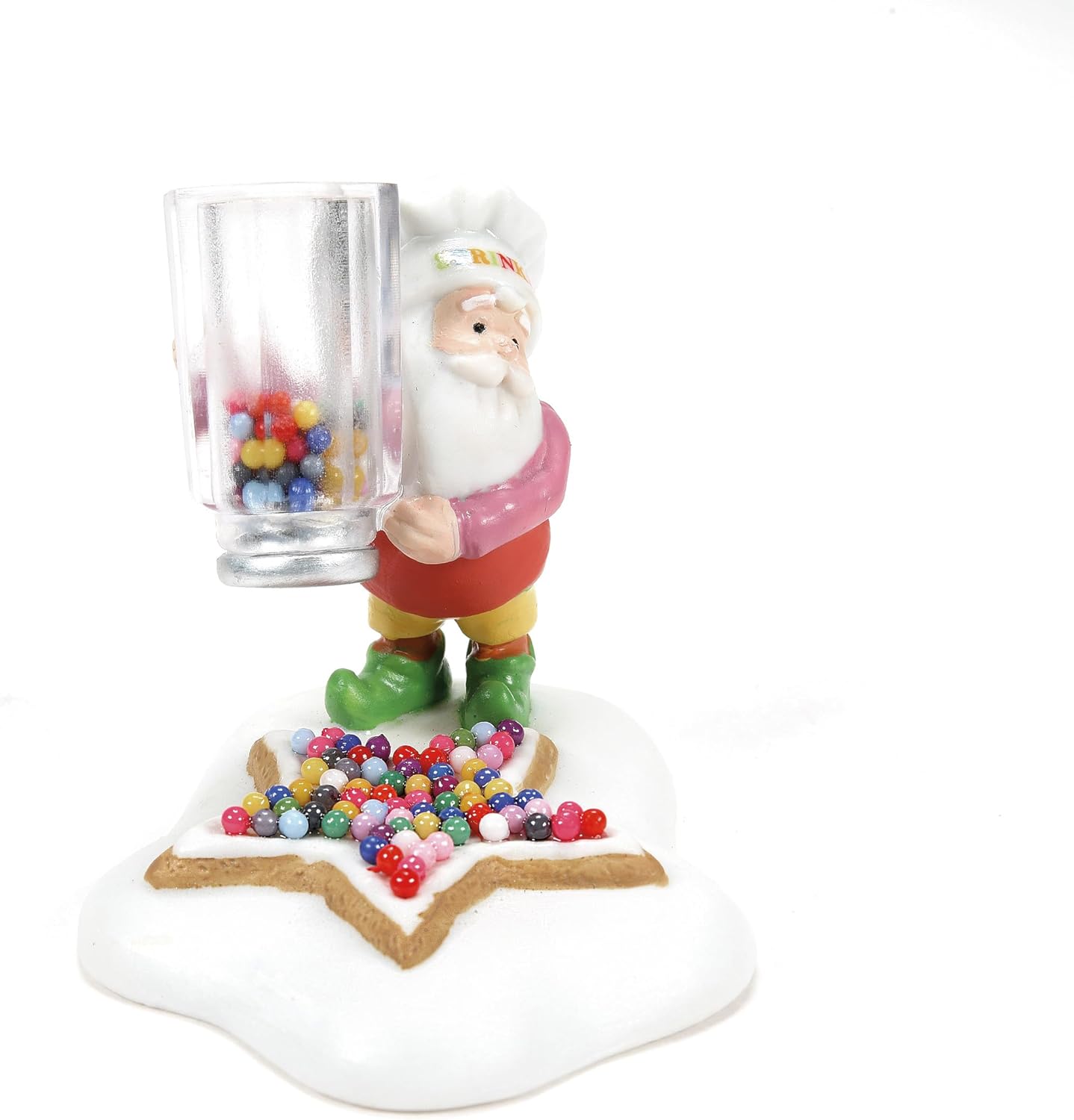 Department 56 North Pole Village Accessories Sprinkled with Love Figurine, 2 Inch, Multicolor