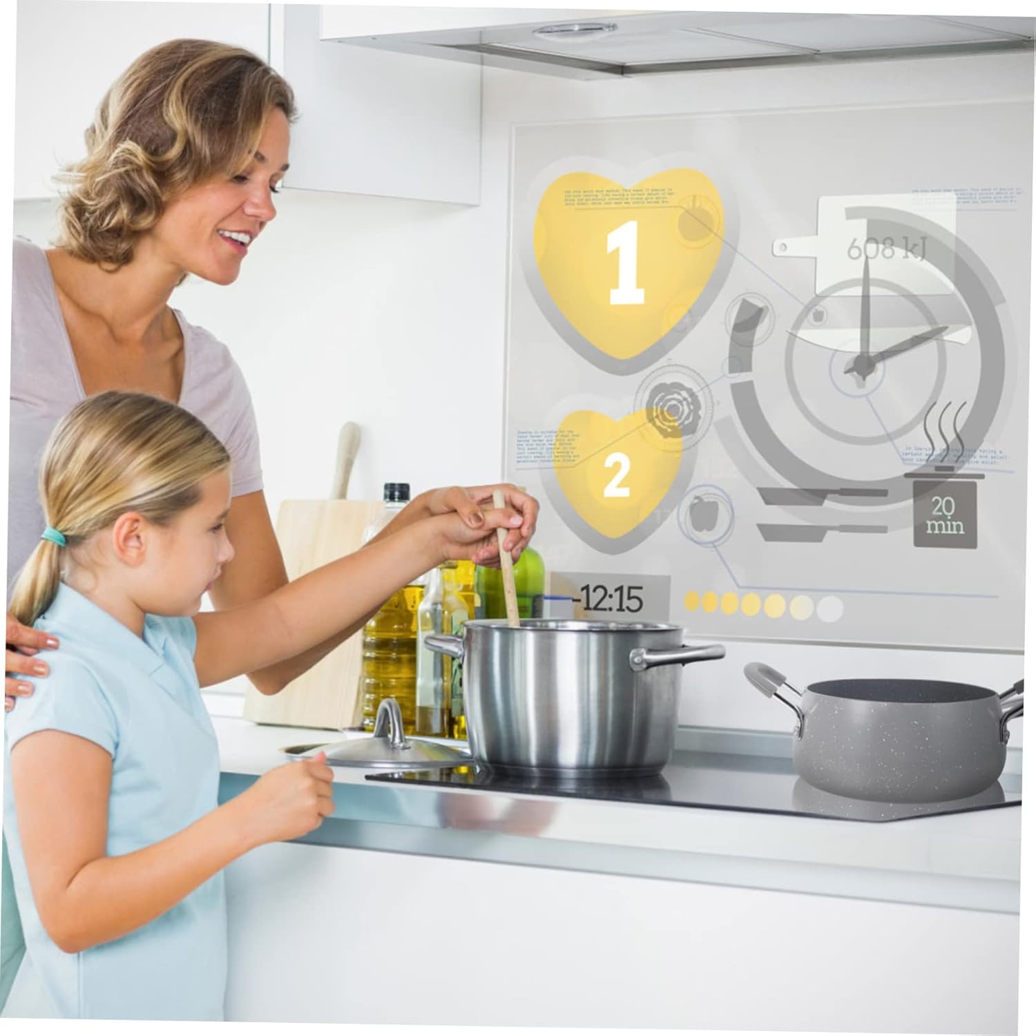 VALICLUD Tempura Frying Pot with Oil Drain Rack Mini Deep Fryer Pan for Gas and Electric Stoves Nonstick Small Fry Pot for Tempura French Fries Chicken Suitable for Flame Grill Cooking