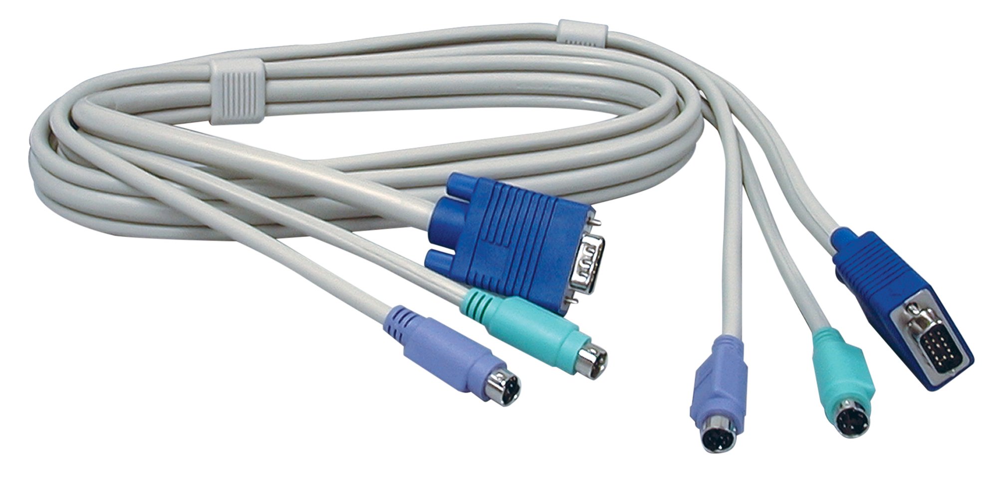 Trendnet Ps2 Vga Kvm Cable Combo Feet Connect Trendnet