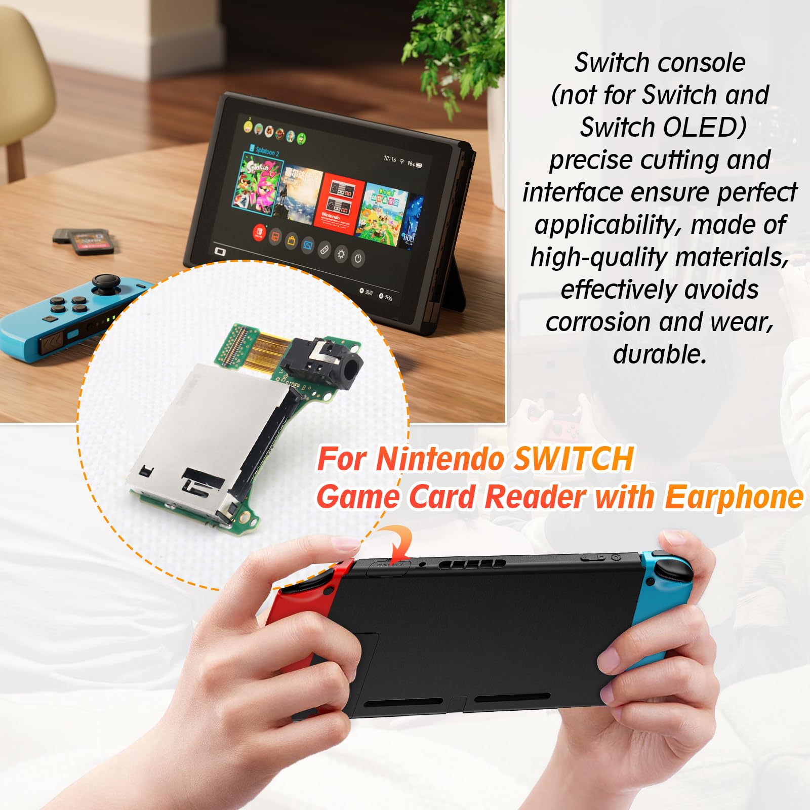 Host Reader Slot for Nintendo Switch NS HAC-001 Game Host Card