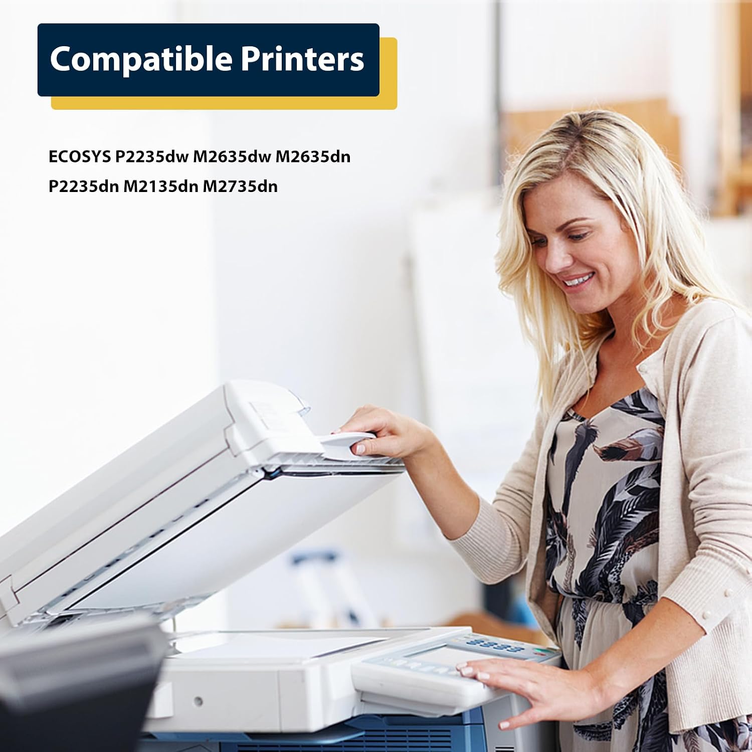 APRONE TK1152 TK-1152 Toner Cartridge Compatible for TK-1152 1T02RV0US0 for Kyocera ECOSYS P2235dw M2635dw M2635dn P2235dn M2135dn M2735dn Printer (Black,2-Pack)