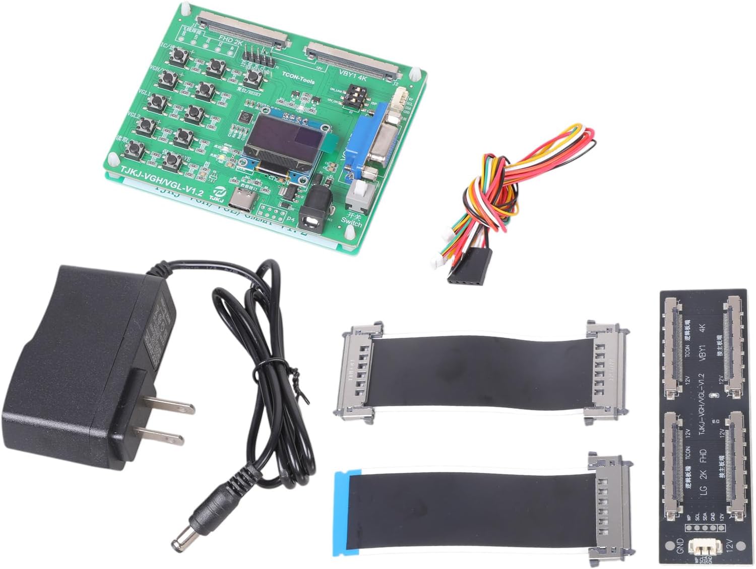 Professional Tcon Voltages Regulator Programmer for VGH VGL VCOM with Durability PCB Construction VCOM Module for Displays