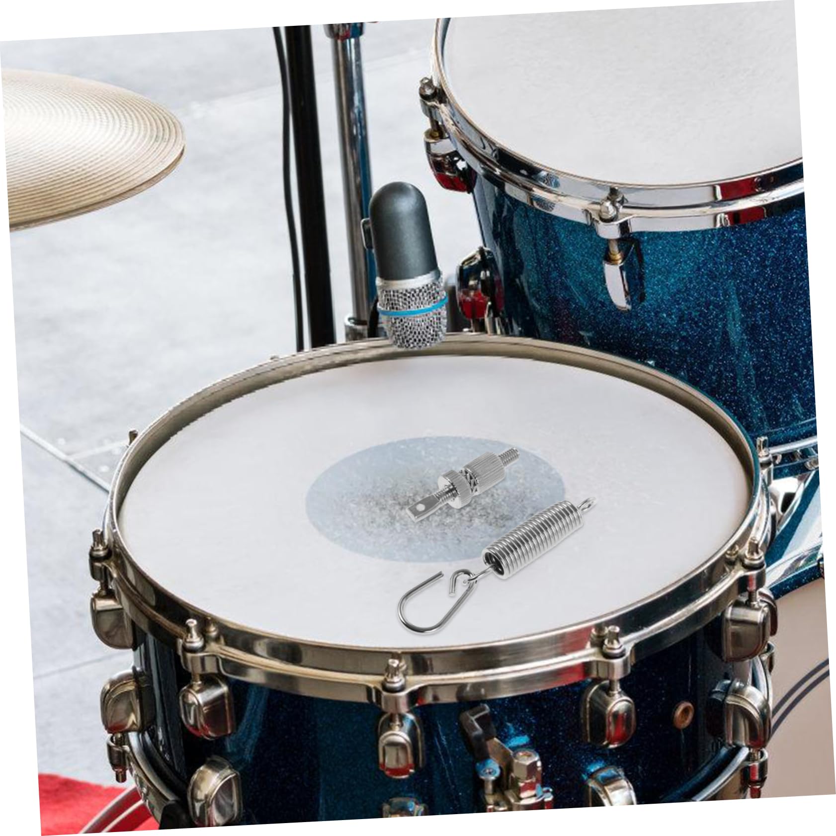 Totority Bass Drum Foot Pedal Spring Replacement Drum Pad Stand Accessories Drum Accessories
